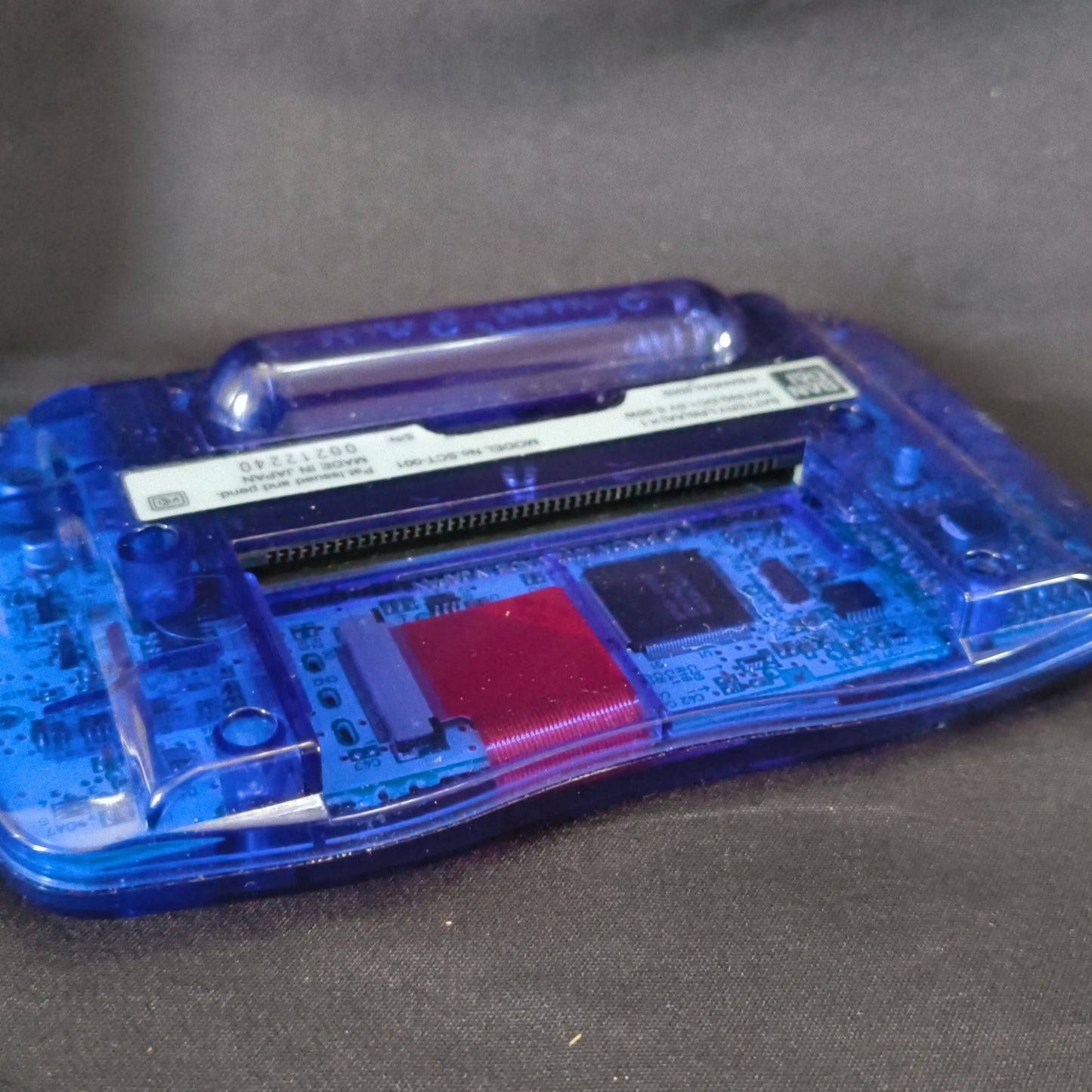 Bandai Wonder Swan Crystal Clear Blue BANDAI Console,Manual,Boexed set-h0815-