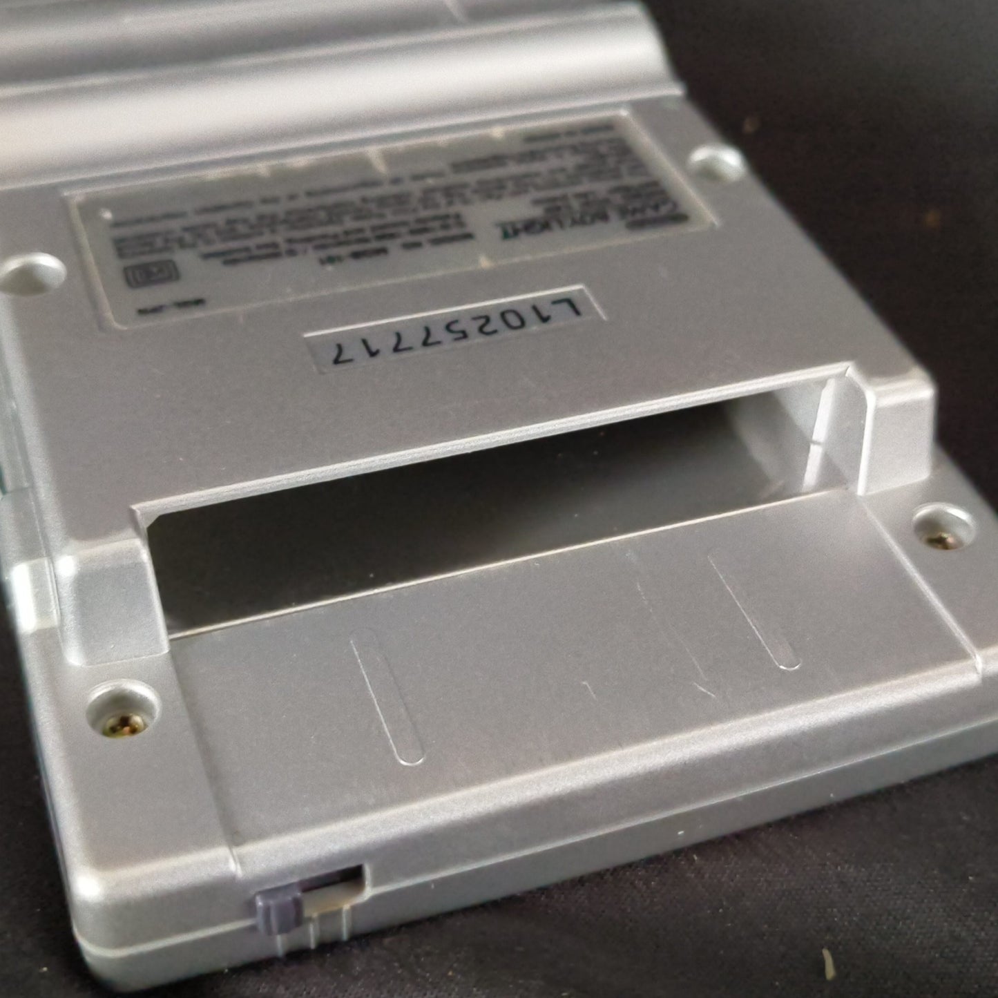 Used, Nintendo Gameboy Light Silver color console MGB-101 and Game set, Working