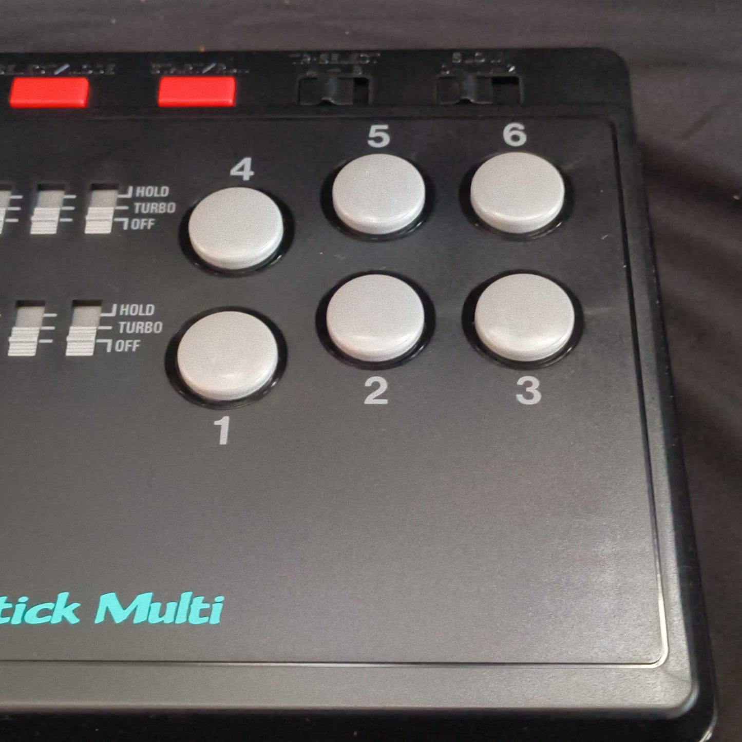 Hori Arcade Fighting Stick Multi for SNES, PC Engine, Megadrive Boxed set-h0815-