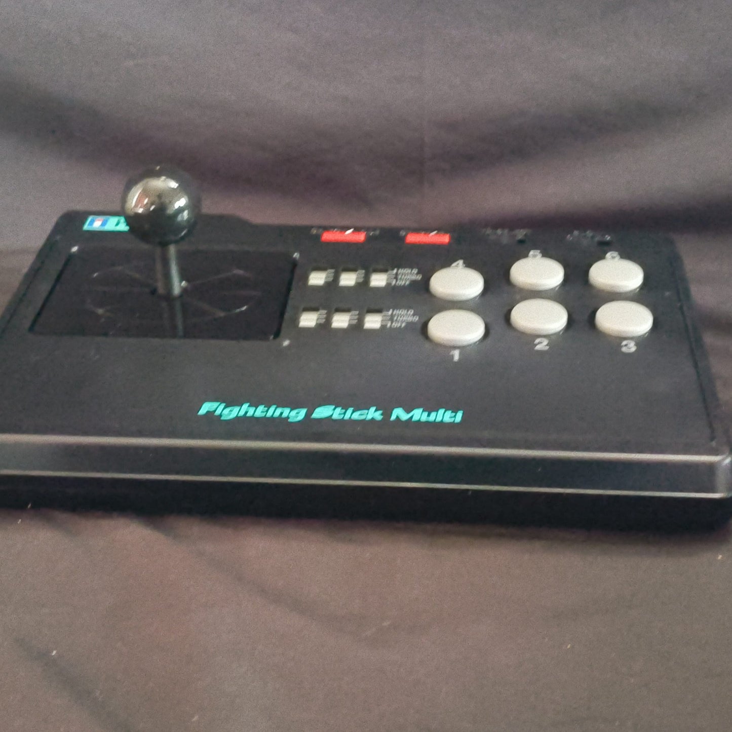 Hori Arcade Fighting Stick Multi for SNES, PC Engine, Megadrive Boxed set-h0815-