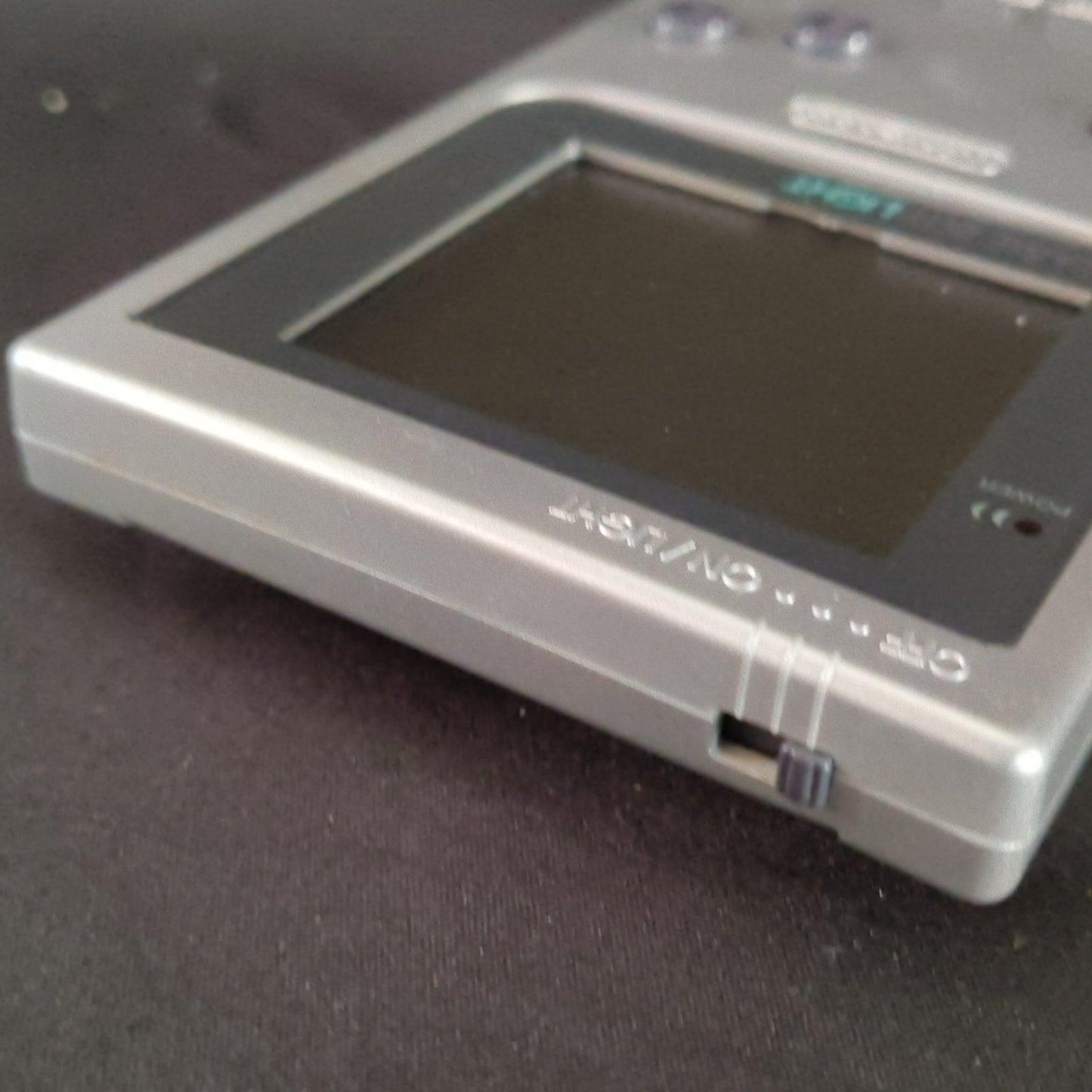 Used, Nintendo Gameboy Light Silver color console MGB-101, Working, Japan-h0818-