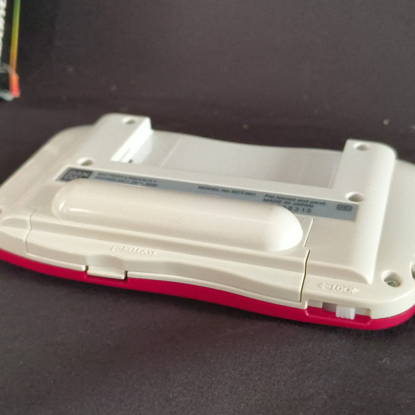 Defective Wonder Swan Crystal SwanCrystal Wine Red BANDAI Console w/Manual, Box