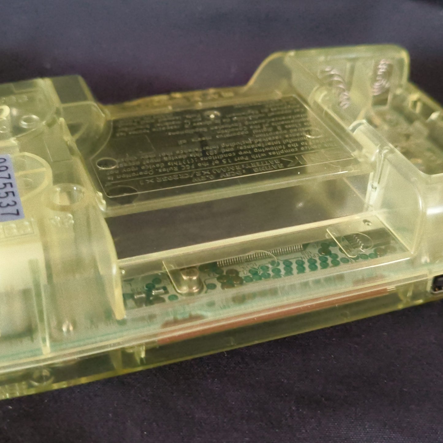 SNK NEOGEO POCKET Color Crystal Yellow Console NEO GEO, Box and game set, Japan