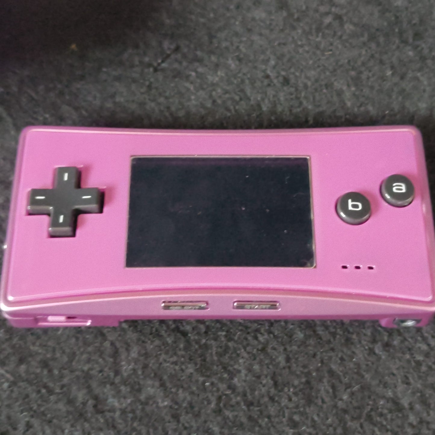 Nintendo Gameboy Micro Purple color Edition console OXY-001,w/Game, Box, Working