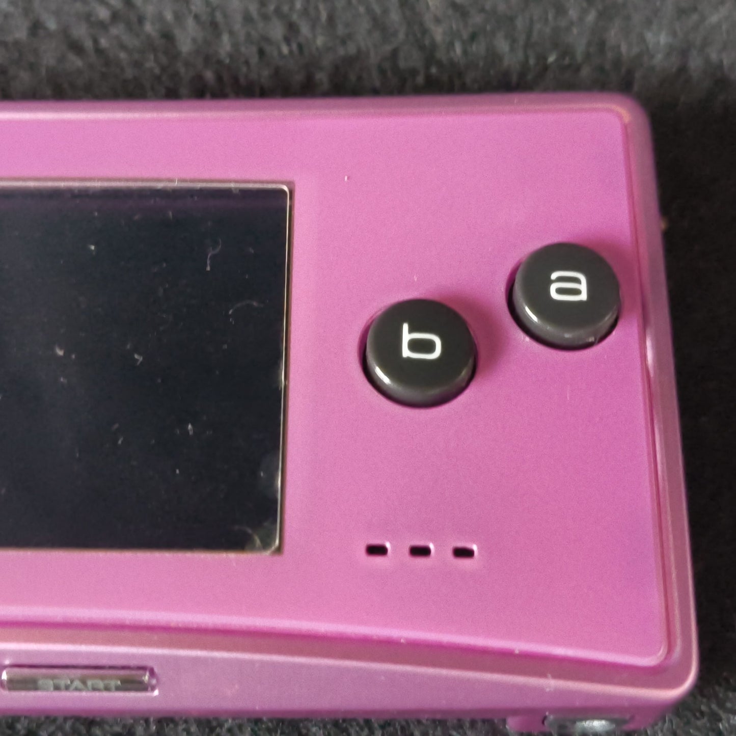 Nintendo Gameboy Micro Purple color Edition console OXY-001,w/Game, Box, Working