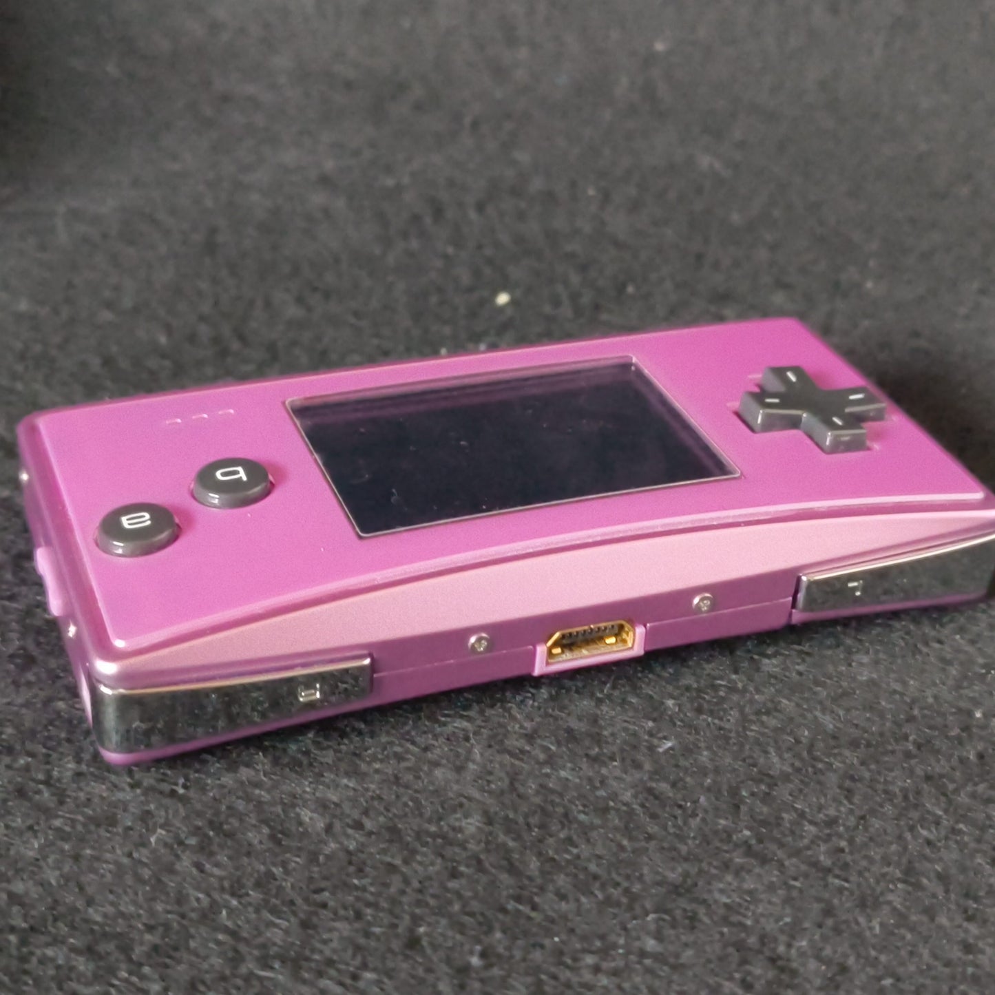 Nintendo Gameboy Micro Purple color Edition console OXY-001,w/Game, Box, Working
