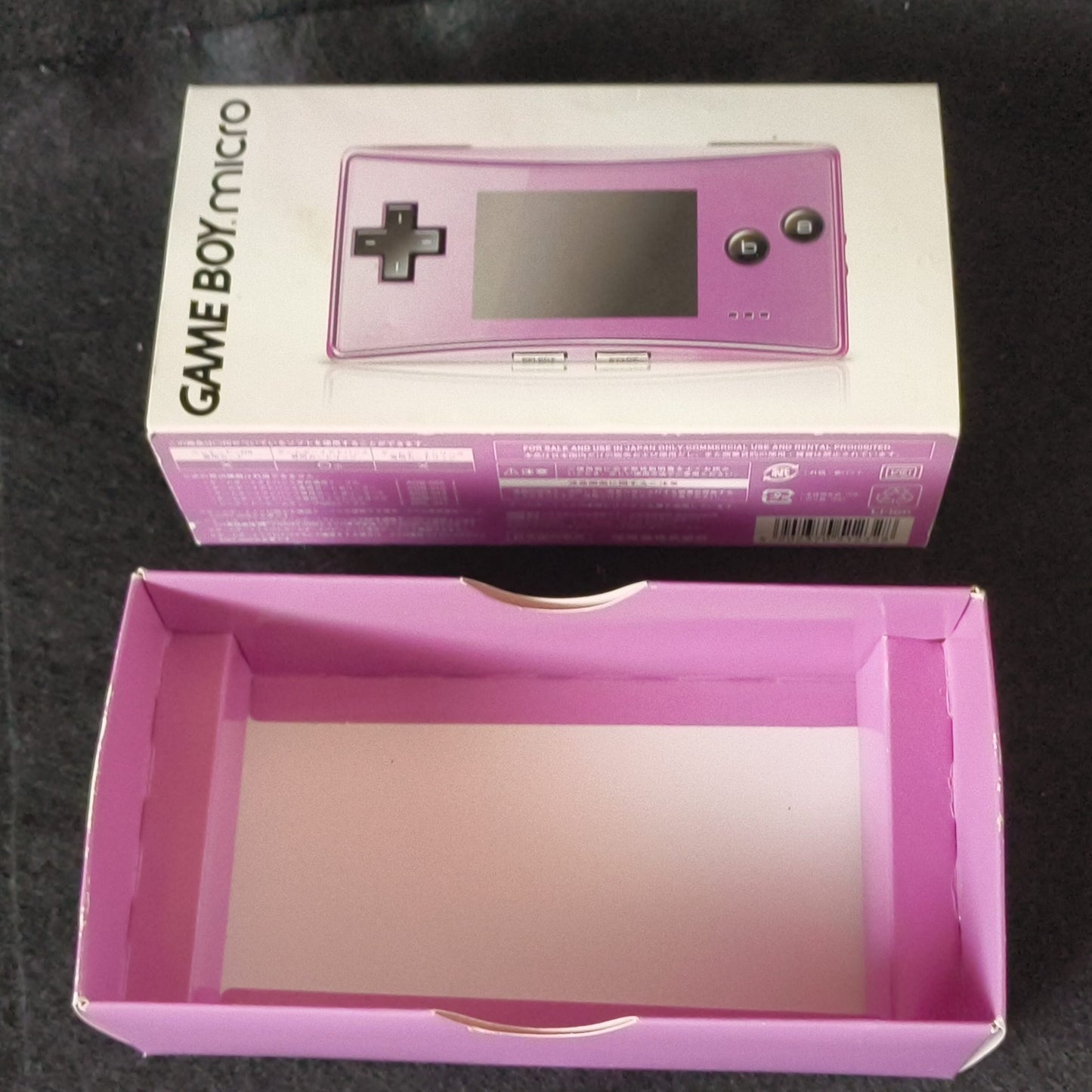 Nintendo Gameboy Micro Purple color Edition console OXY-001,w/Game, Box, Working