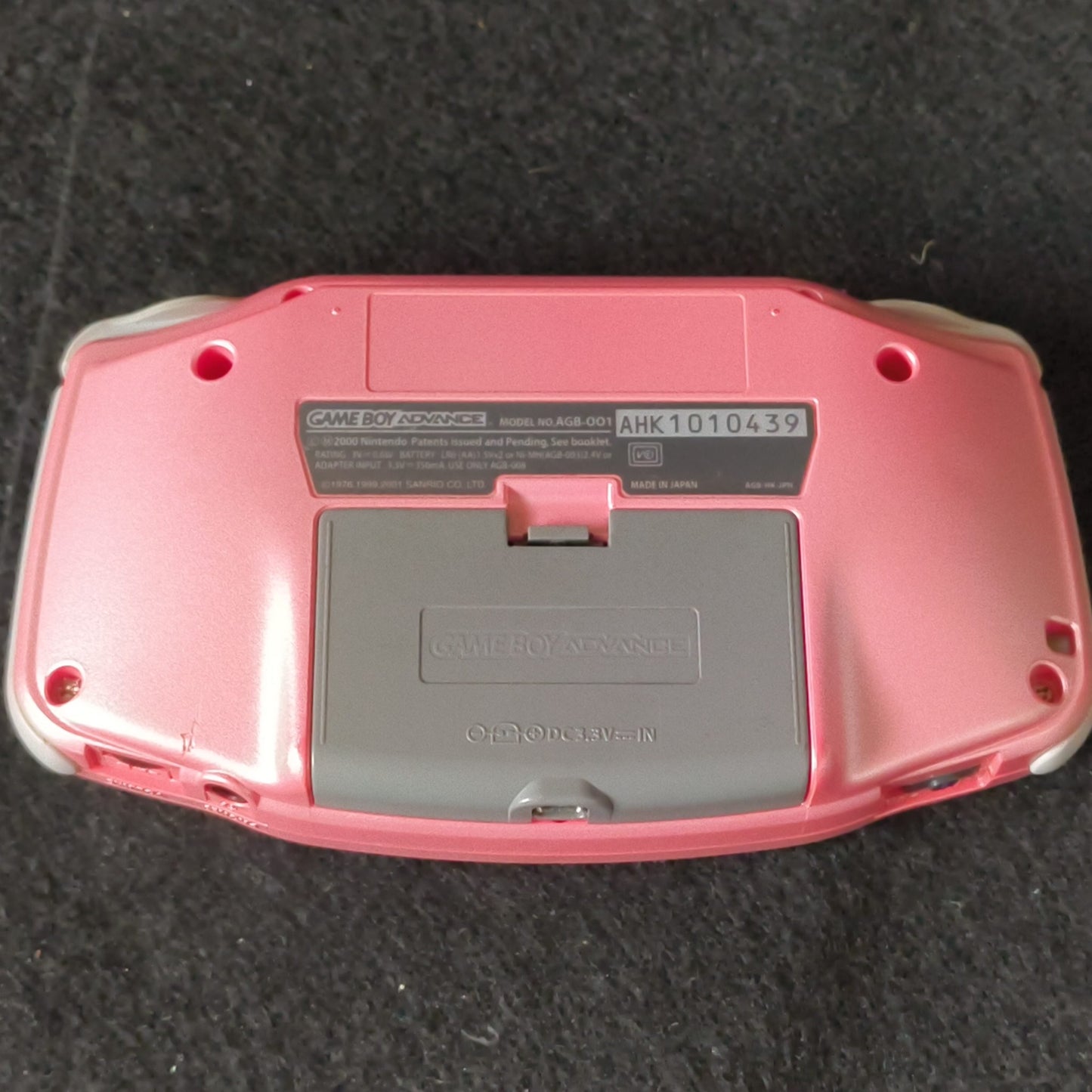 Defective, Hello Kitty Special Box LIMITED EDITION GAMEBOY ADVANCE CONSOLE,Japan