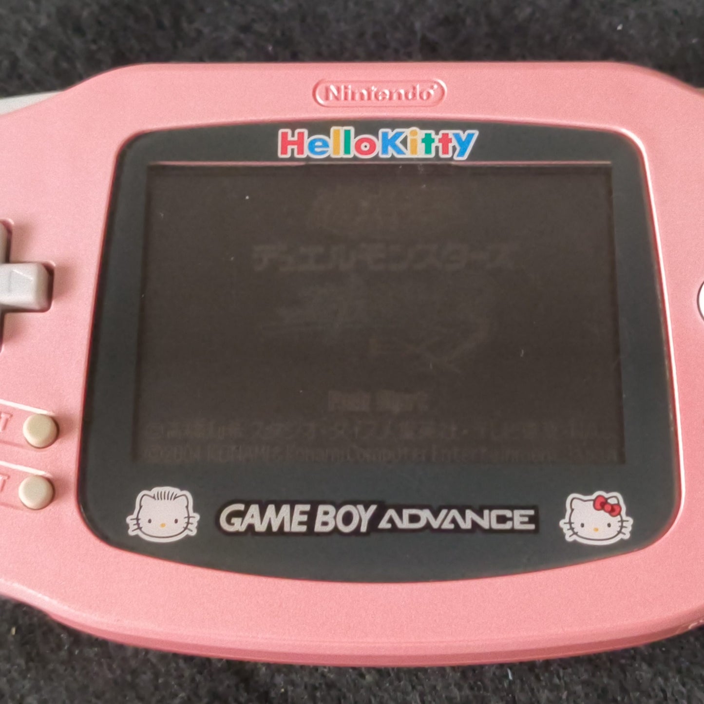 Defective, Hello Kitty Special Box LIMITED EDITION GAMEBOY ADVANCE CONSOLE,Japan