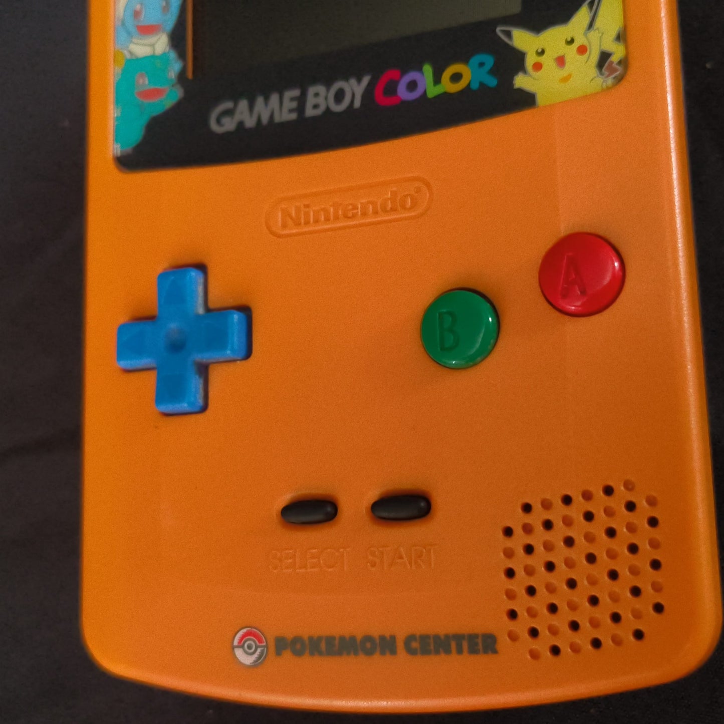 Defective, Nintendo Gameboy Color Pokemon Limited edition Orange color console