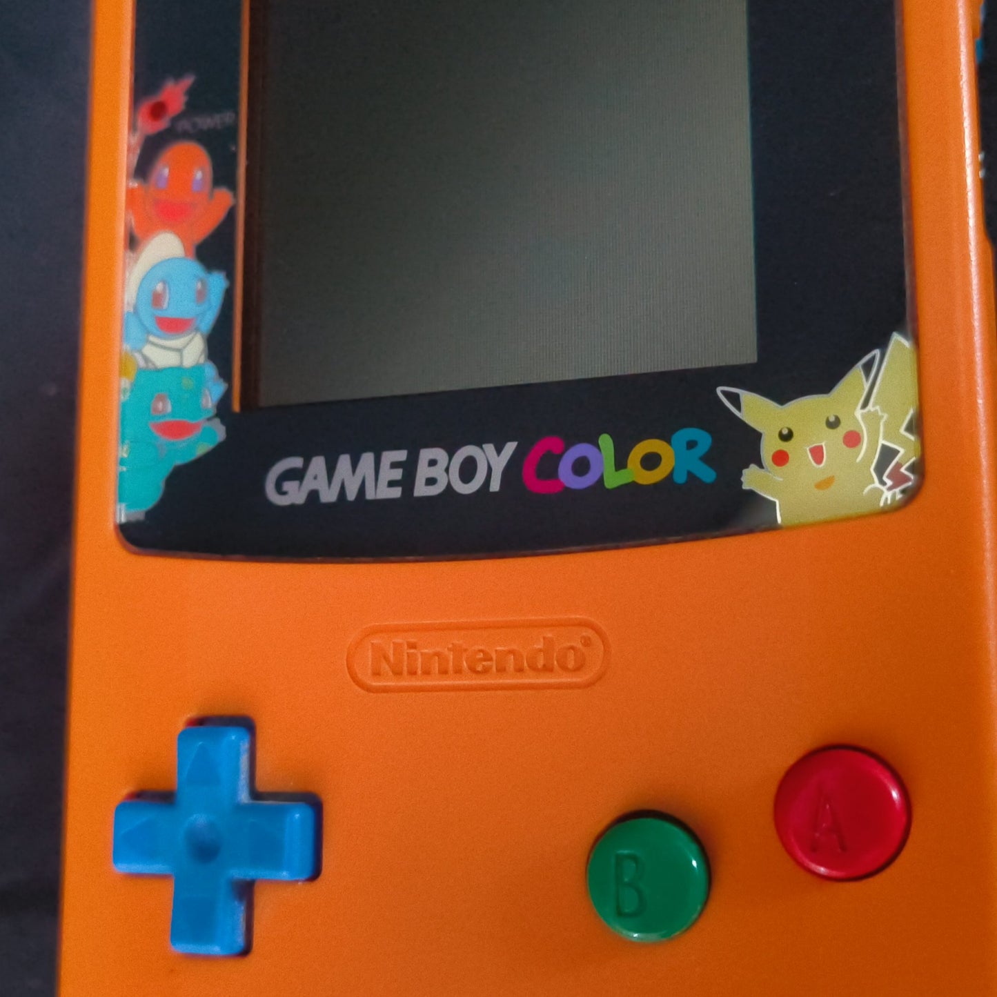 Defective, Nintendo Gameboy Color Pokemon Limited edition Orange color console