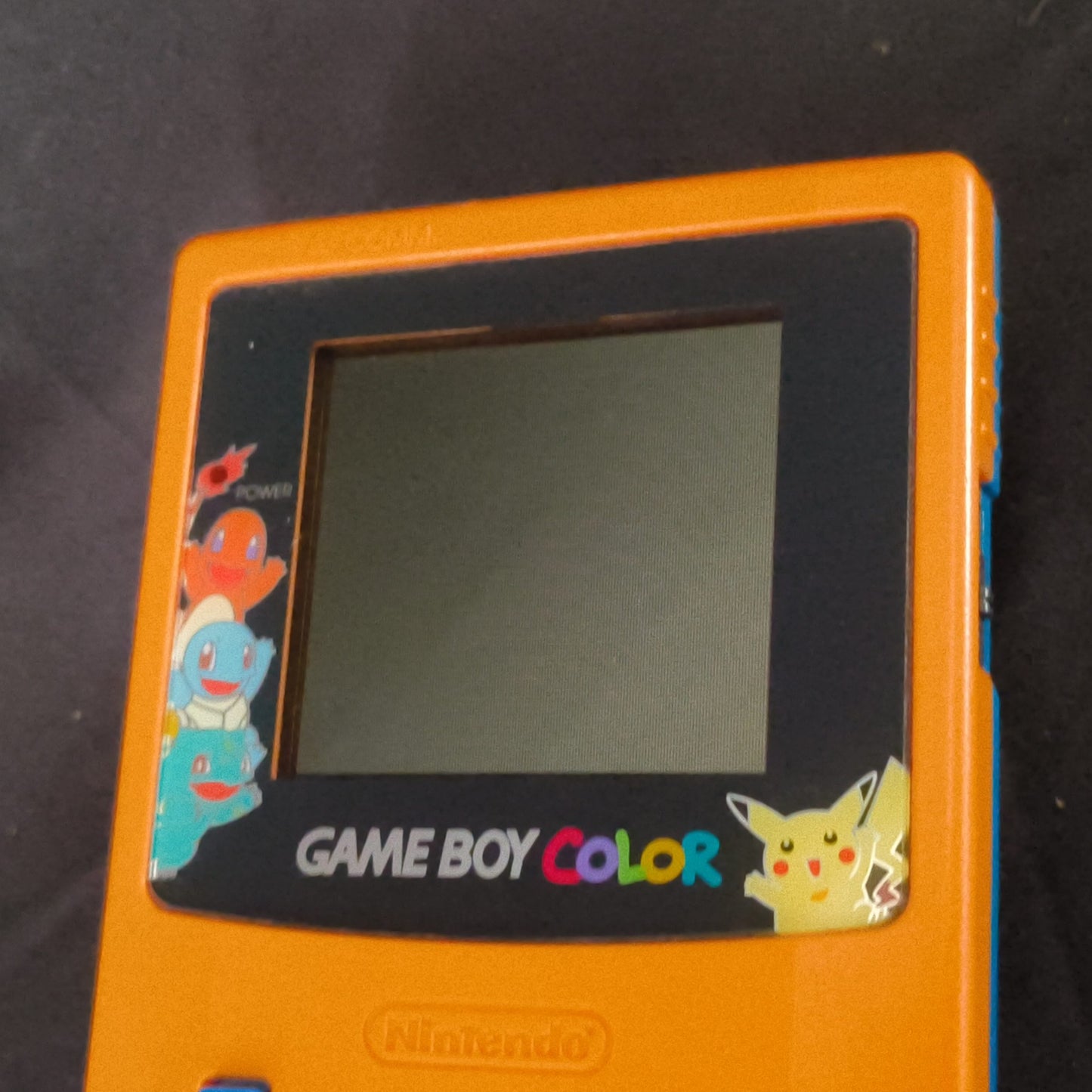 Defective, Nintendo Gameboy Color Pokemon Limited edition Orange color console