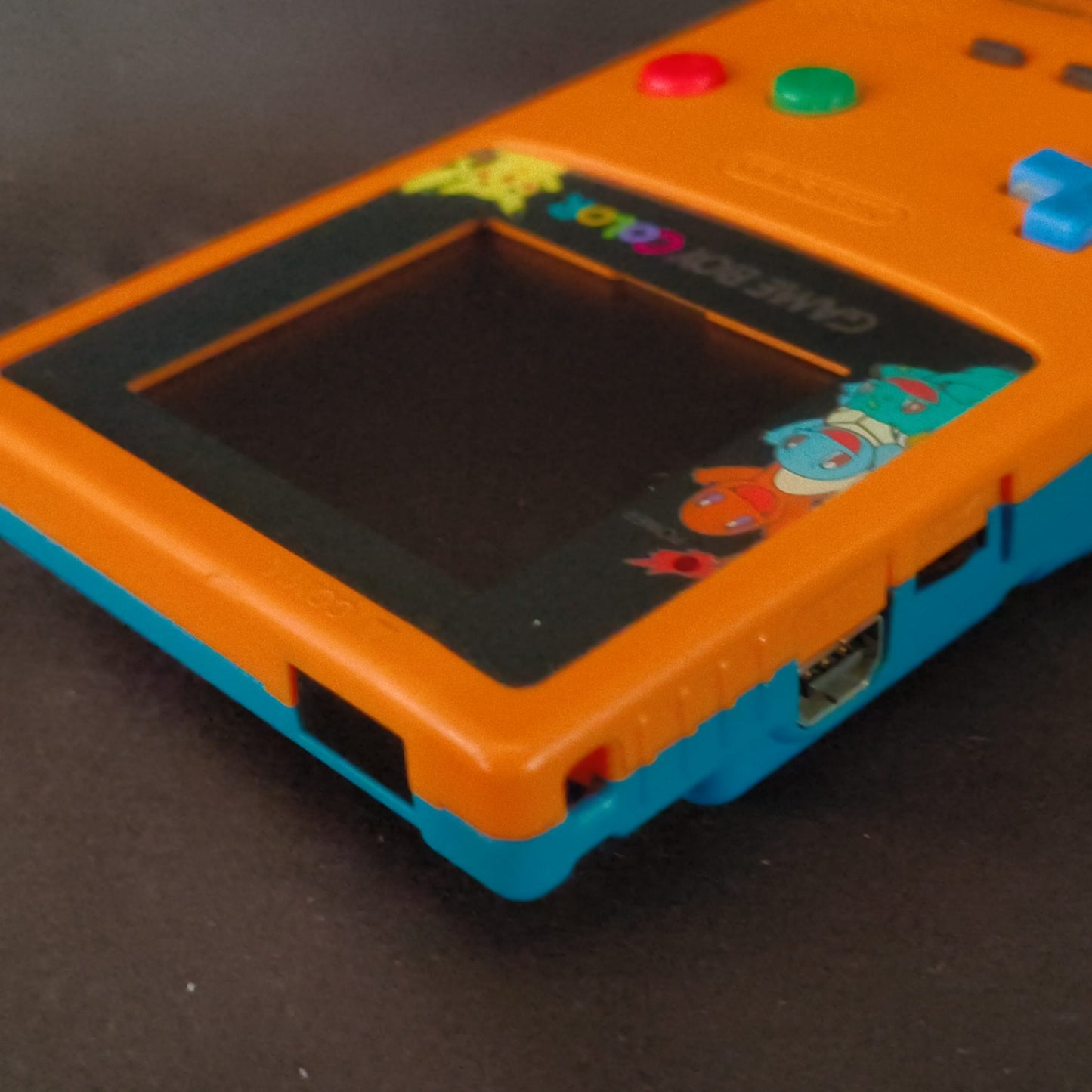 Defective, Nintendo Gameboy Color Pokemon Limited edition Orange color console