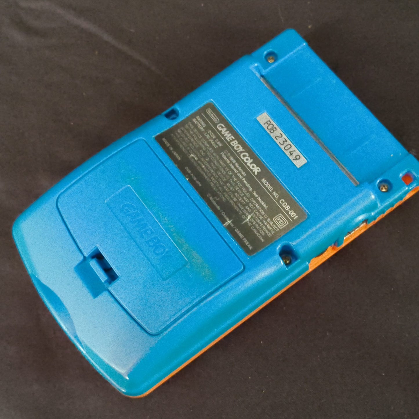 Defective, Nintendo Gameboy Color Pokemon Limited edition Orange color console