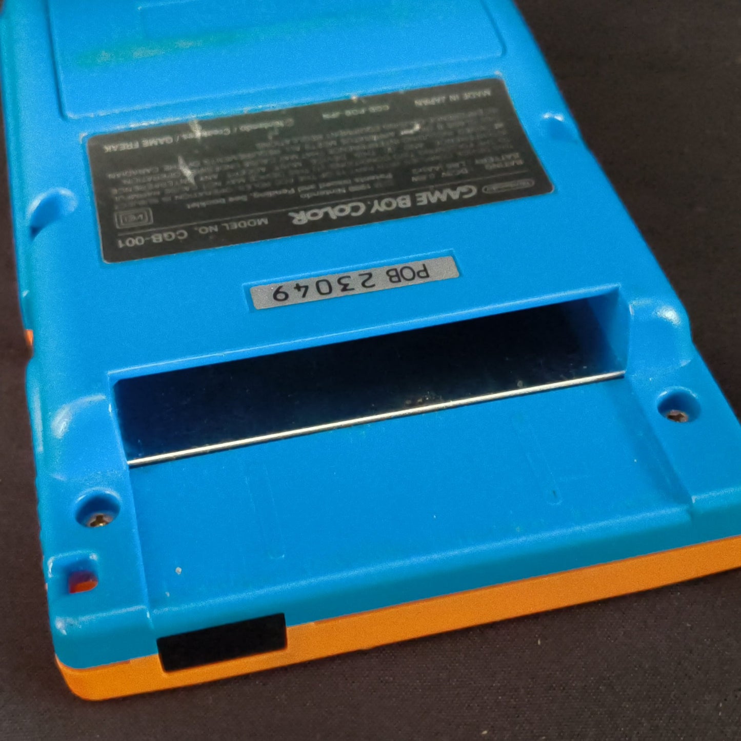 Defective, Nintendo Gameboy Color Pokemon Limited edition Orange color console