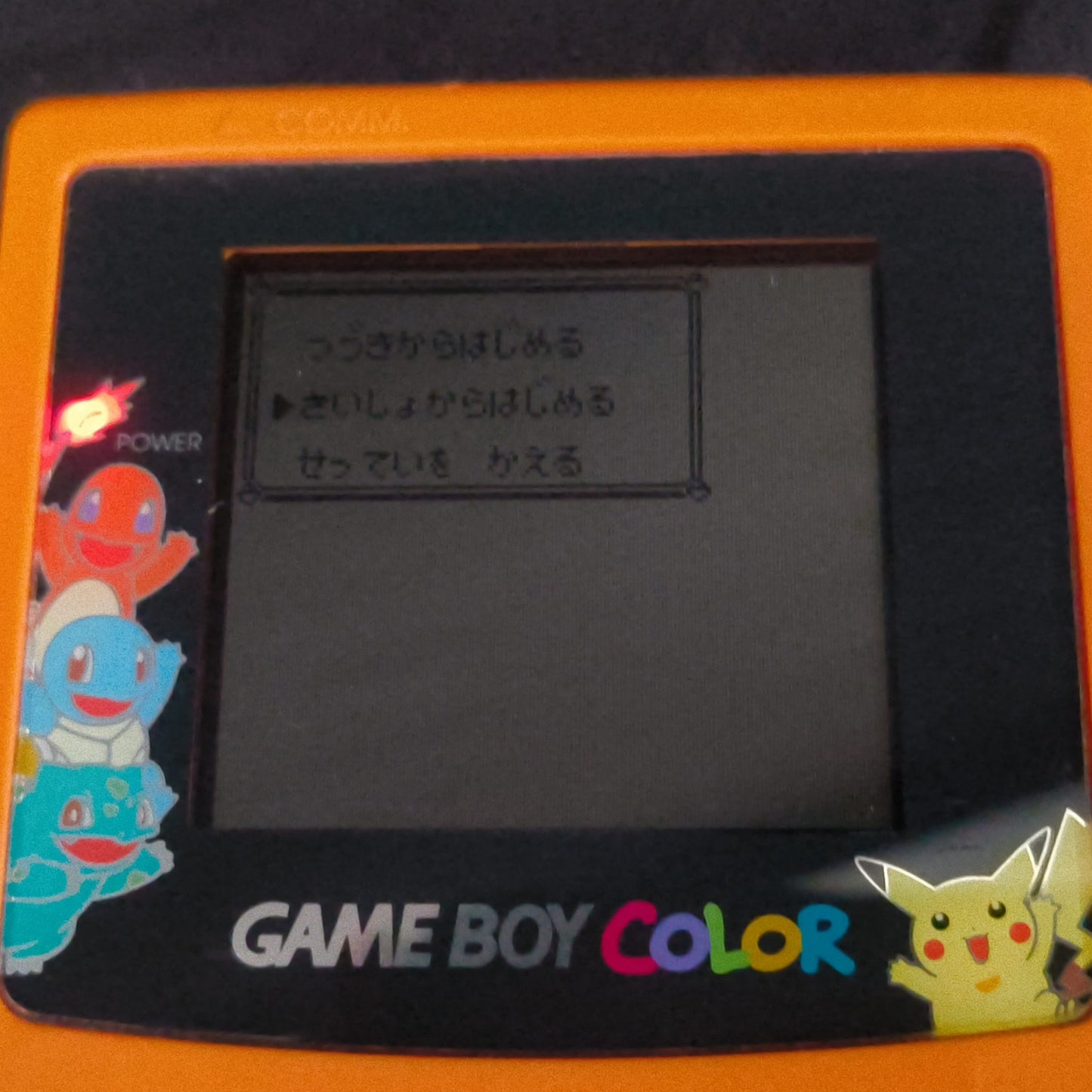 Defective, Nintendo Gameboy Color Pokemon Limited edition Orange color console