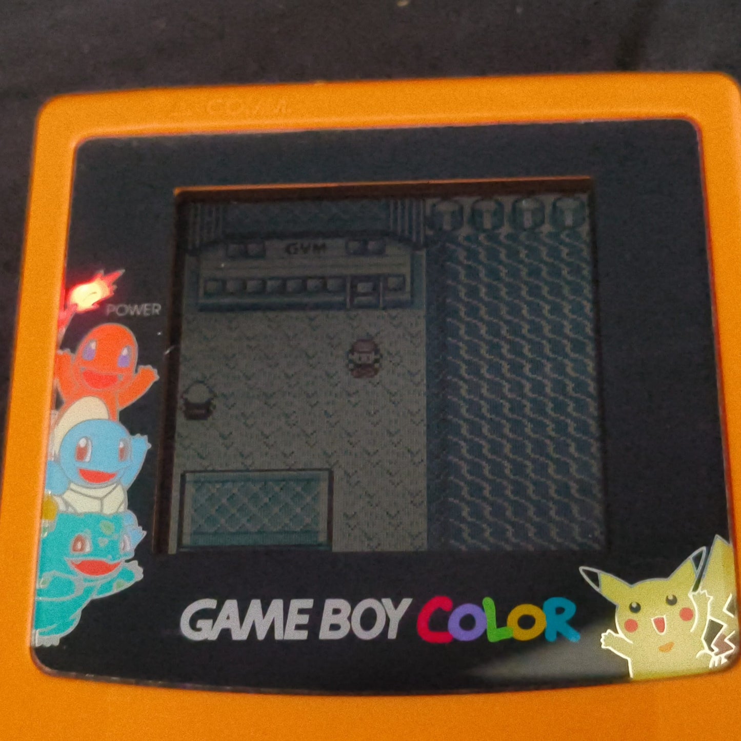 Defective, Nintendo Gameboy Color Pokemon Limited edition Orange color console