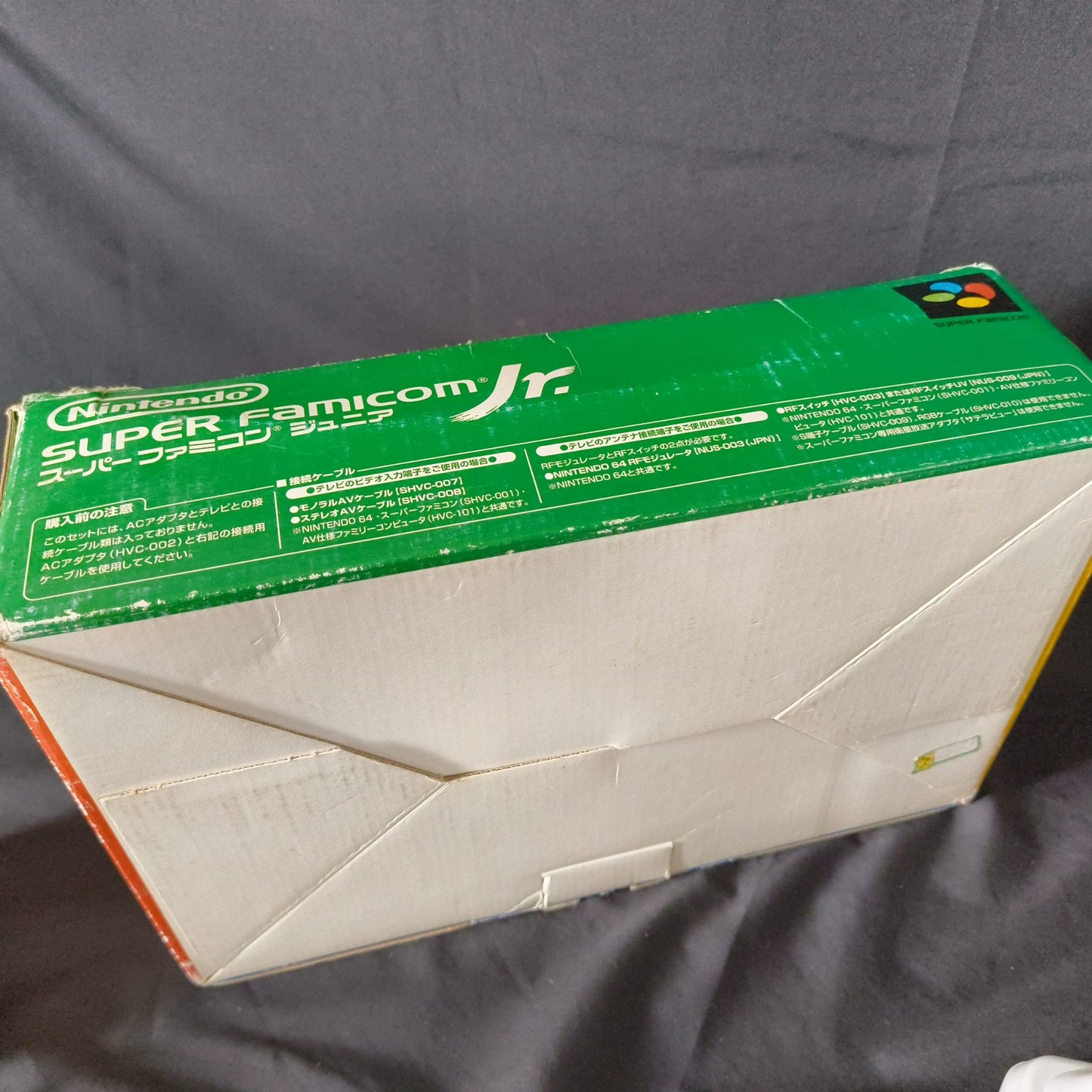 Nintendo Super Famicom Jr. (SNES) Console w/Pad, AV cable, PSU, Box set, Working