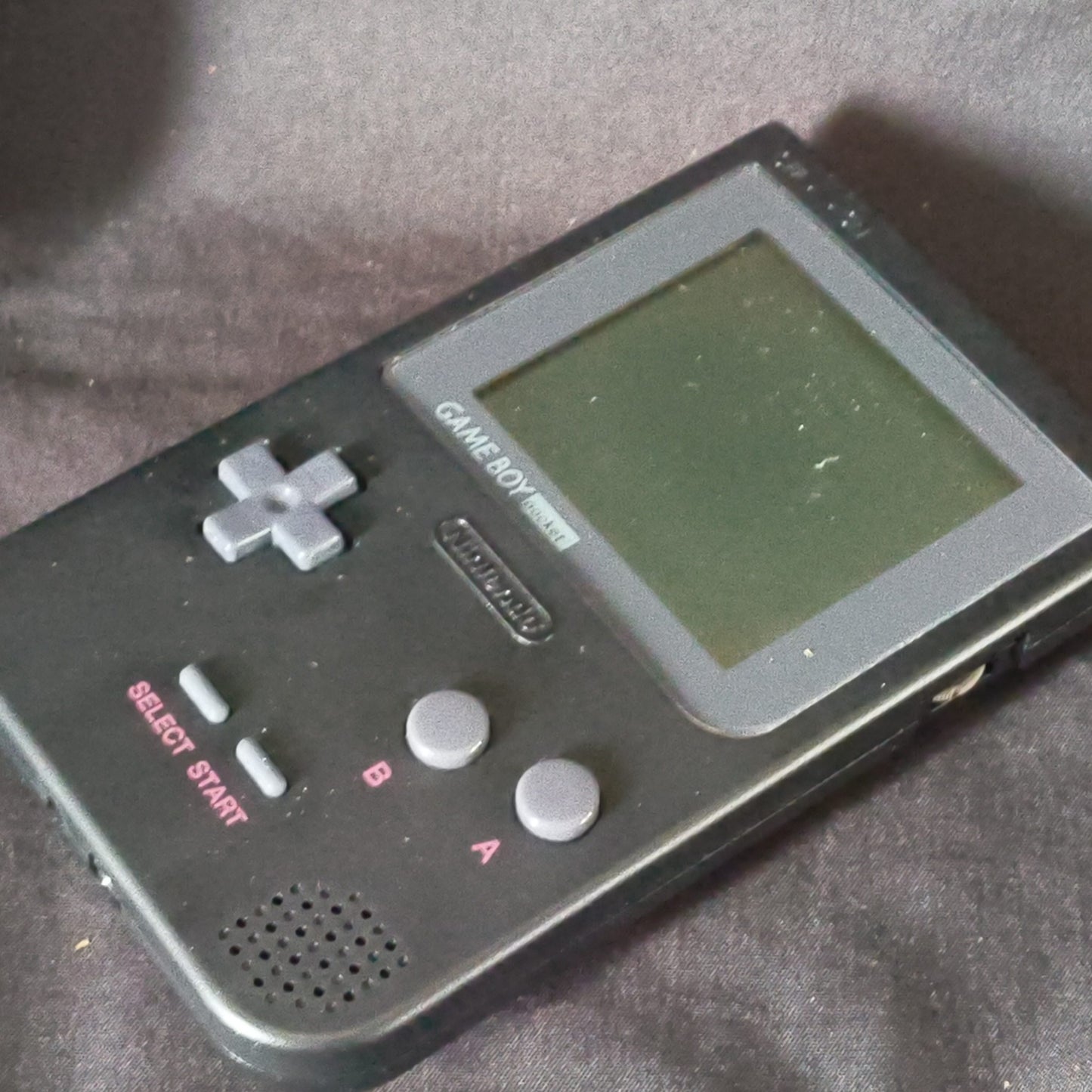 Gameboy Pocket Black color MGB-001 Console W/Manual, Box set, Working, Japan