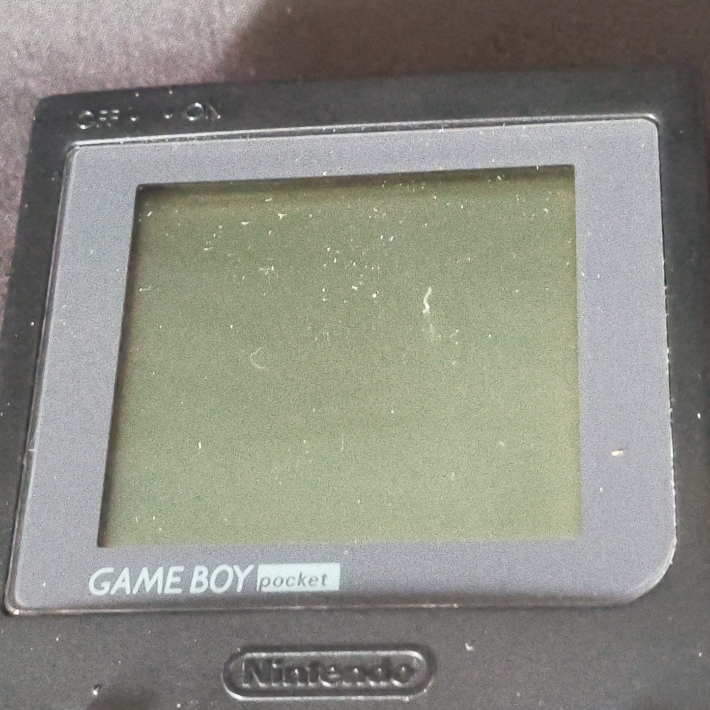 Gameboy Pocket Black color MGB-001 Console W/Manual, Box set, Working, Japan