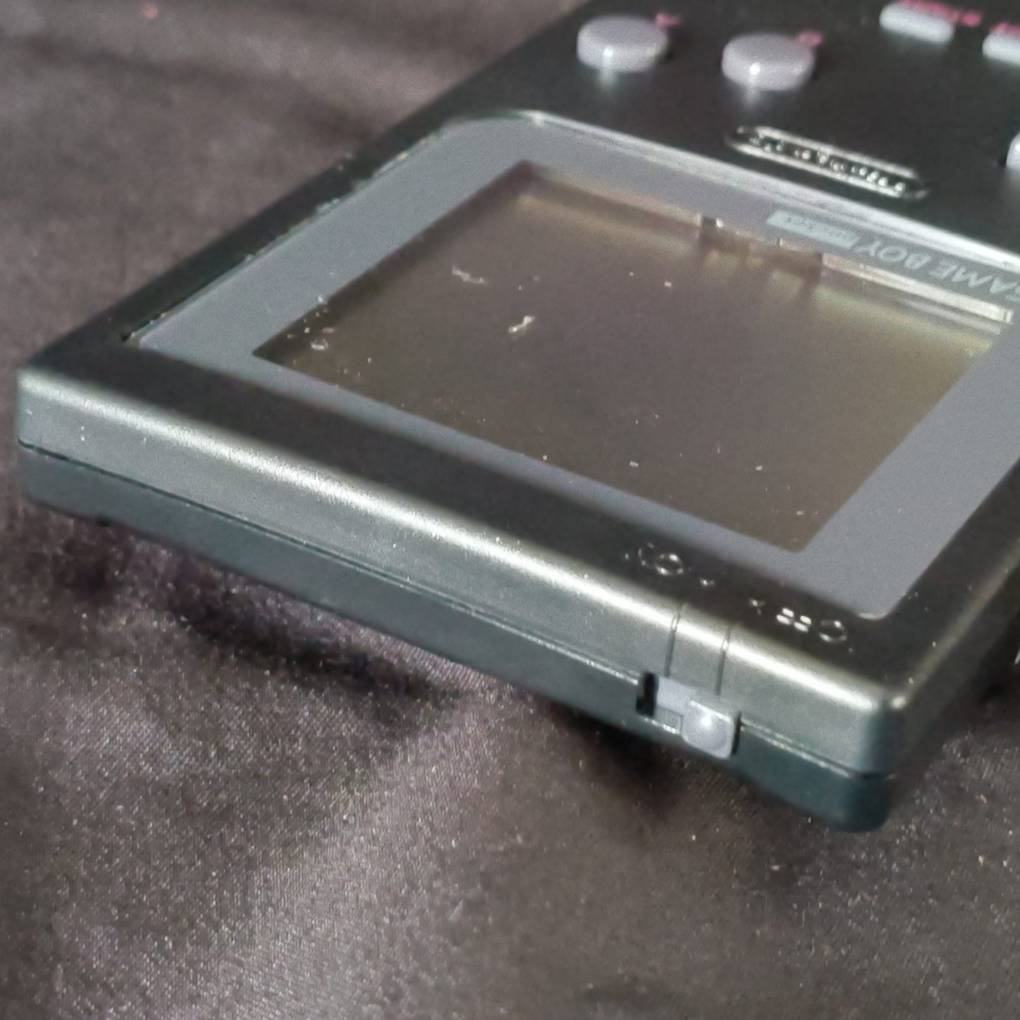 Gameboy Pocket Black color MGB-001 Console W/Manual, Box set, Working, Japan