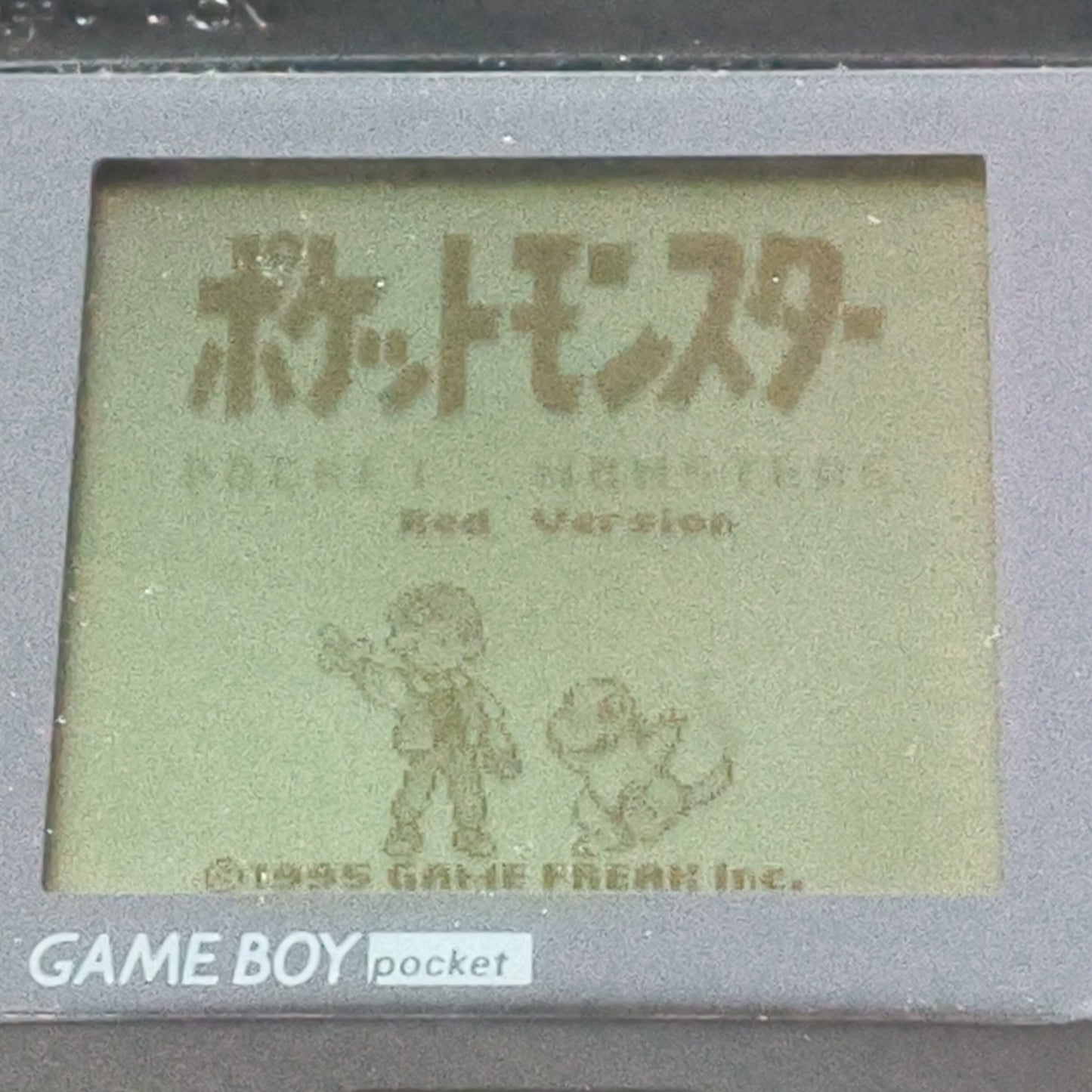 Gameboy Pocket Black color MGB-001 Console W/Manual, Box set, Working, Japan