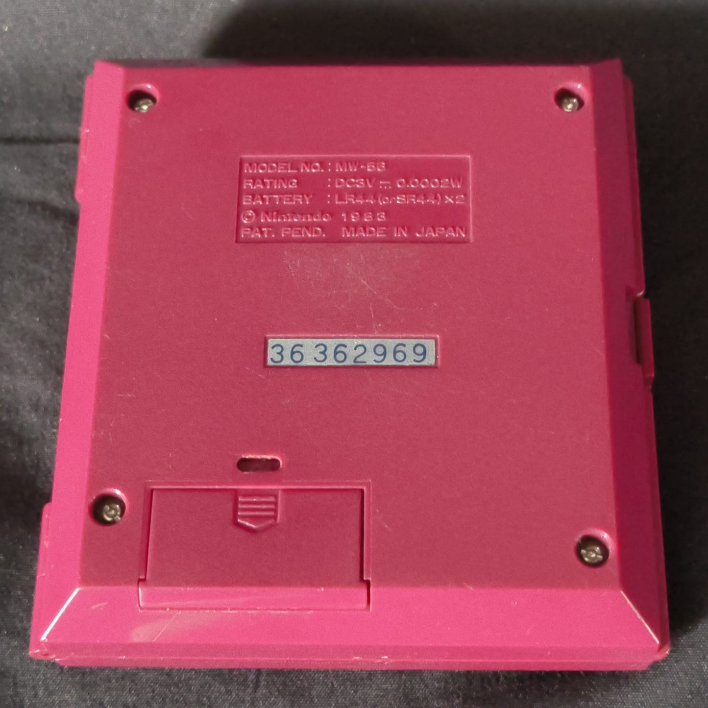 Used Nintendo Game & Watch MARIO BROS. Multi Screen concole, working-h0901-