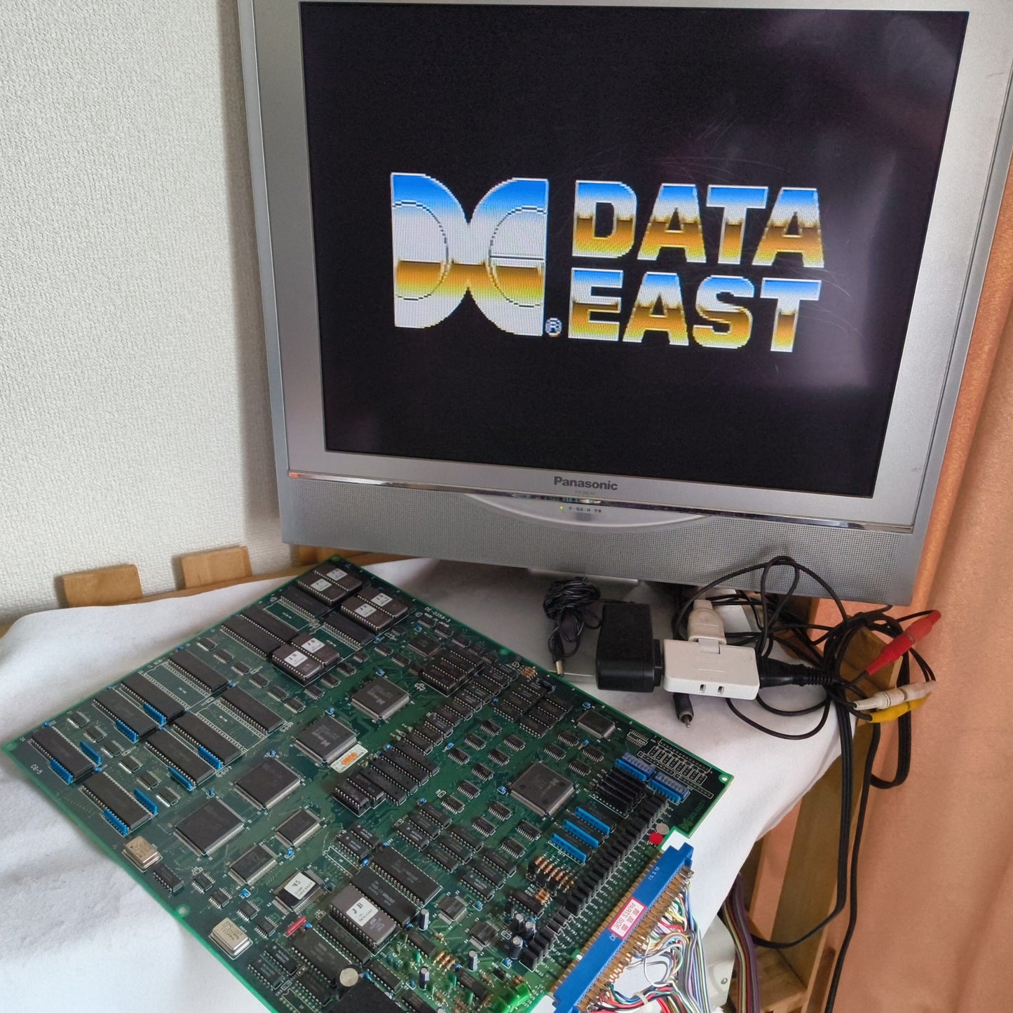 DARK SEAL 2 / Wizard Fire Arcard JAMMA Board and Instruction cards set, Japan