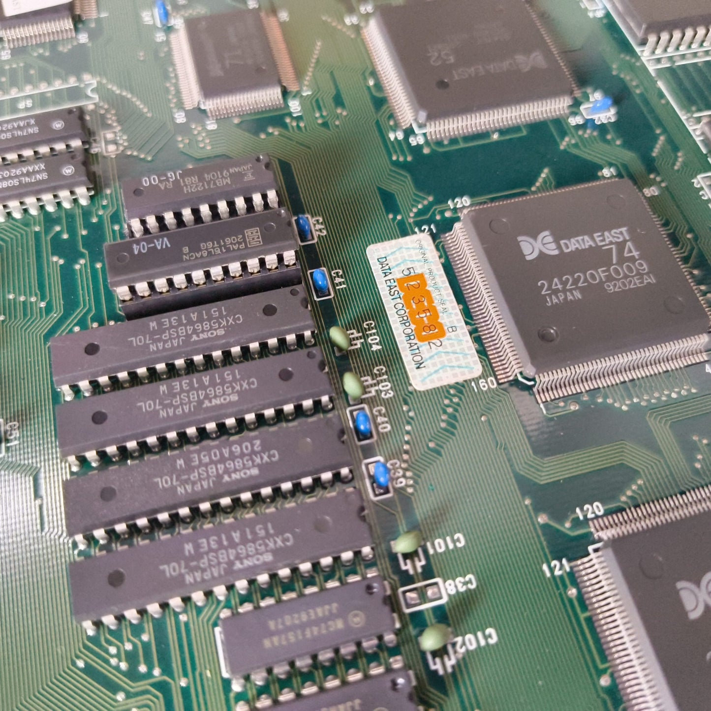 DARK SEAL 2 / Wizard Fire Arcard JAMMA Board and Instruction cards set, Japan