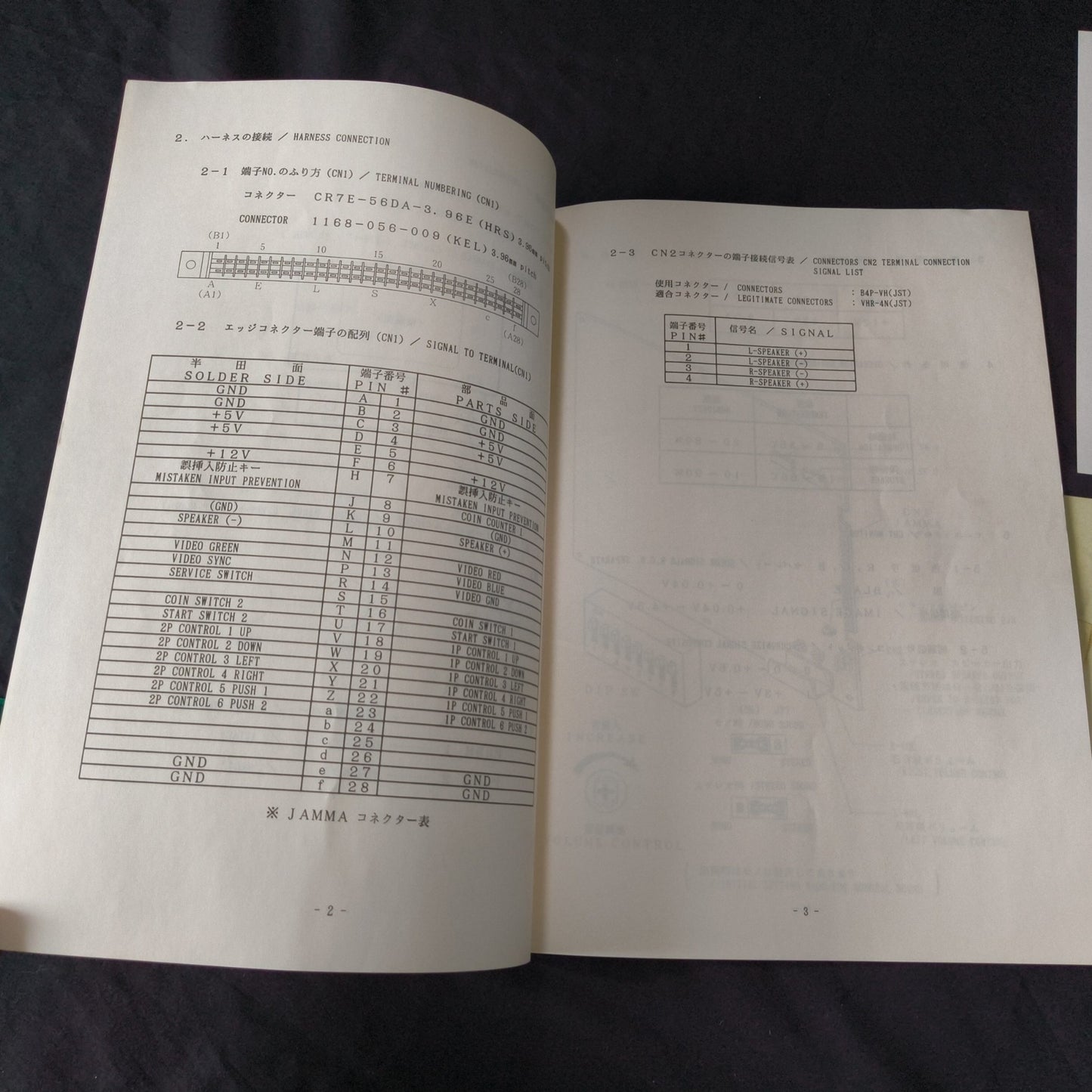DARK SEAL 2 / Wizard Fire Arcard JAMMA Board and Instruction cards set, Japan