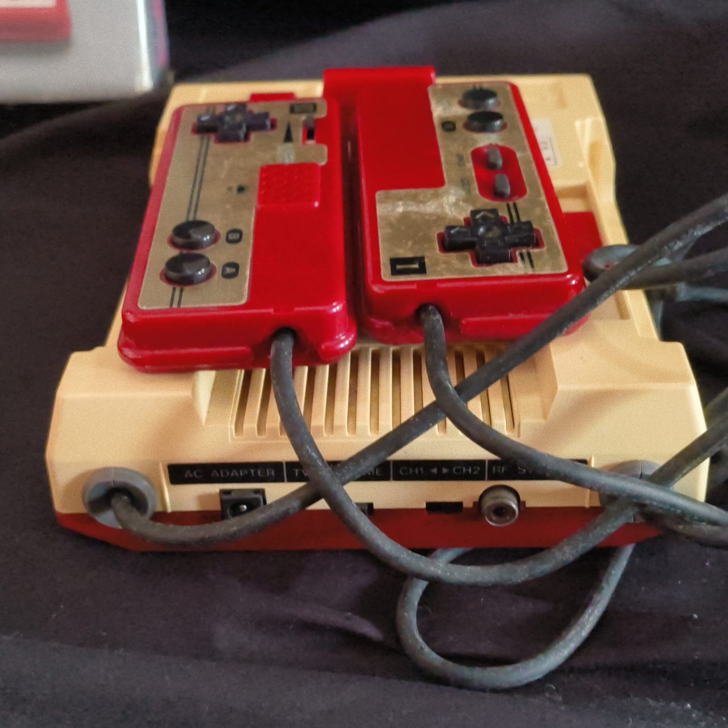 Nintendo Famicom NES HVC-001 Console, PSU, RF switch and Box set, Working-h0916-