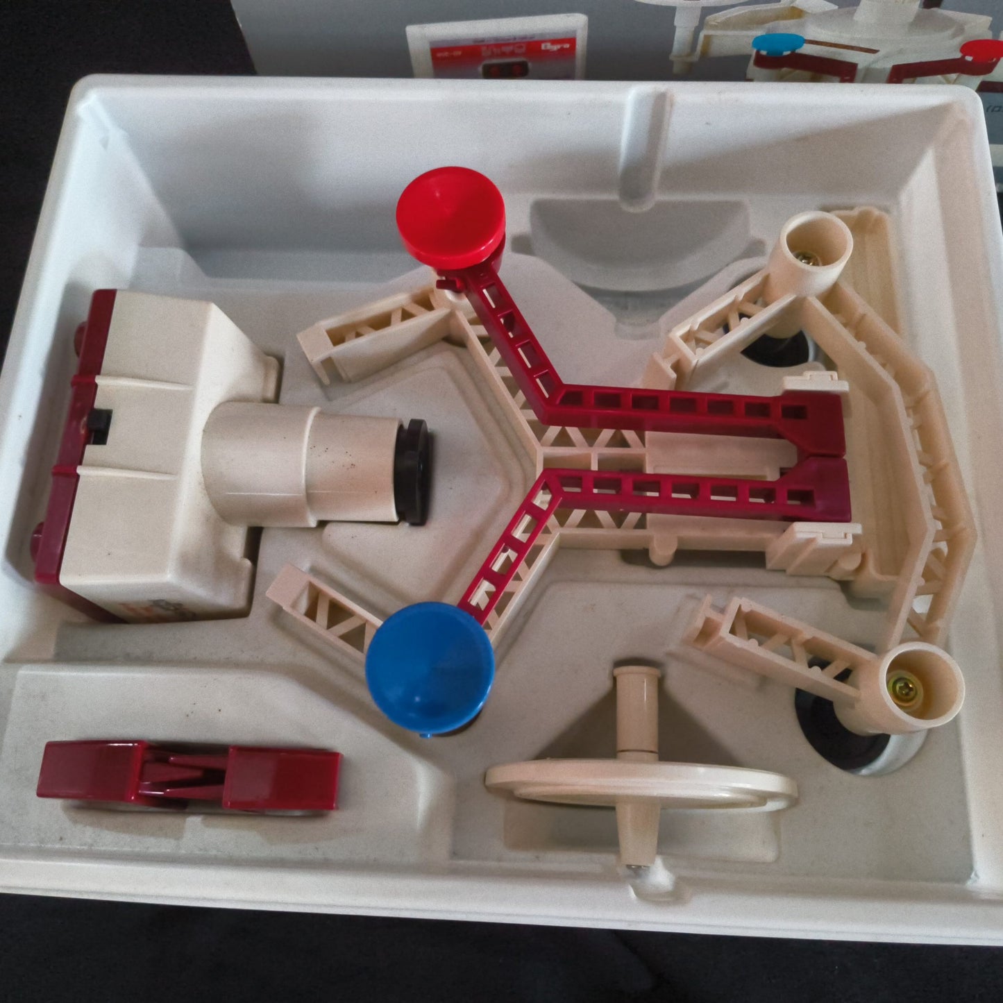 Nintendo Famicom ROB Gyro Set HVC-GYS Boxed, Game cart and One Gyro are missing