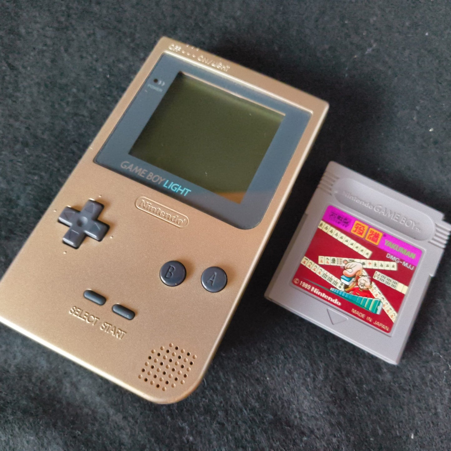 JUNK, For parts Nintendo Gameboy Gold Silver color console MGB-101, Japan