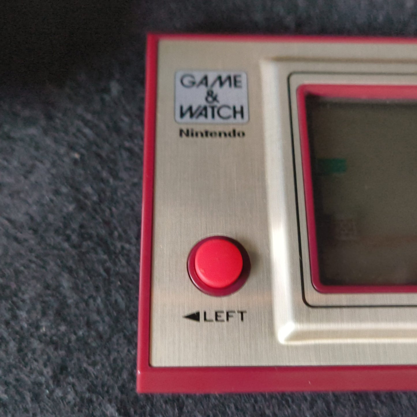 Vintage Nintendo Game & Watch CHEF Handheld game, w/Manual, Box set,Working