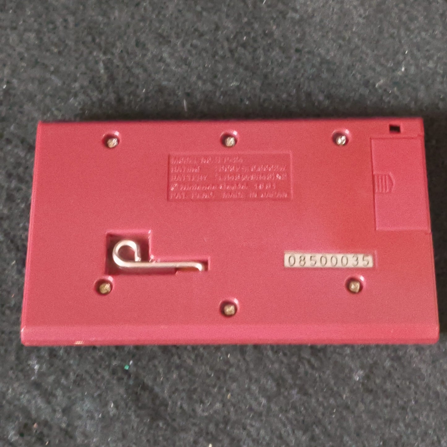 Vintage Nintendo Game & Watch CHEF Handheld game, w/Manual, Box set,Working