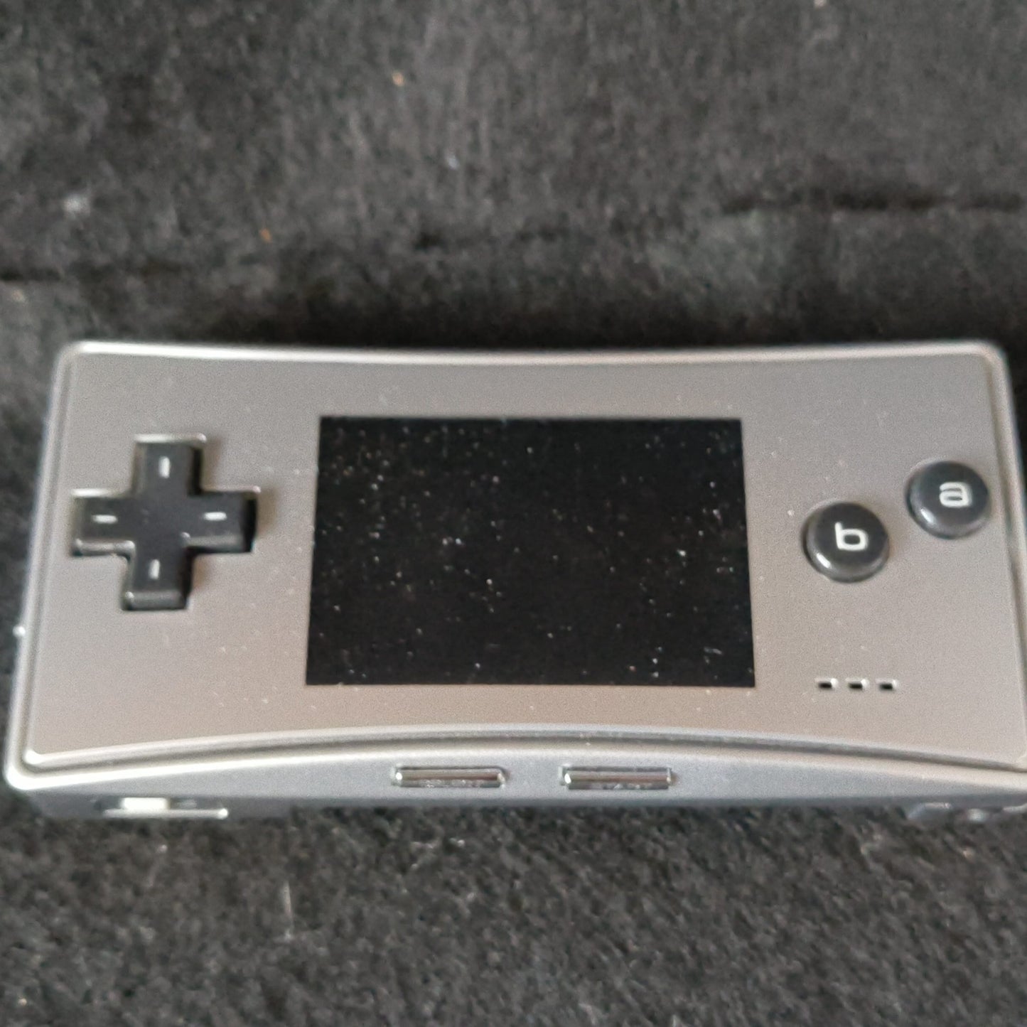 Nintendo Gameboy Micro Silver color Edition console OXY-001,w/Game, Box, Working