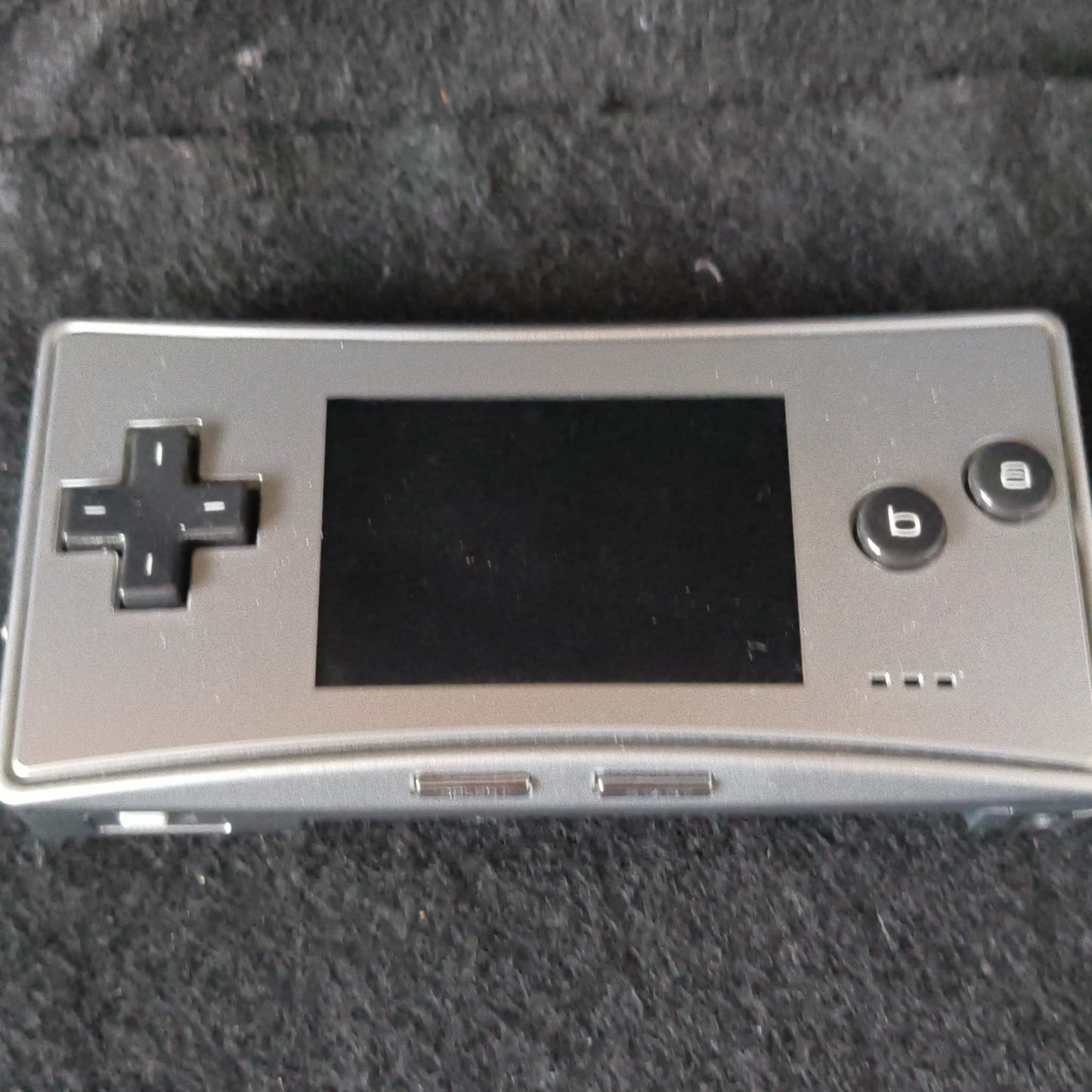 Nintendo Gameboy Micro Silver color Edition console OXY-001,w/Game, Box, Working