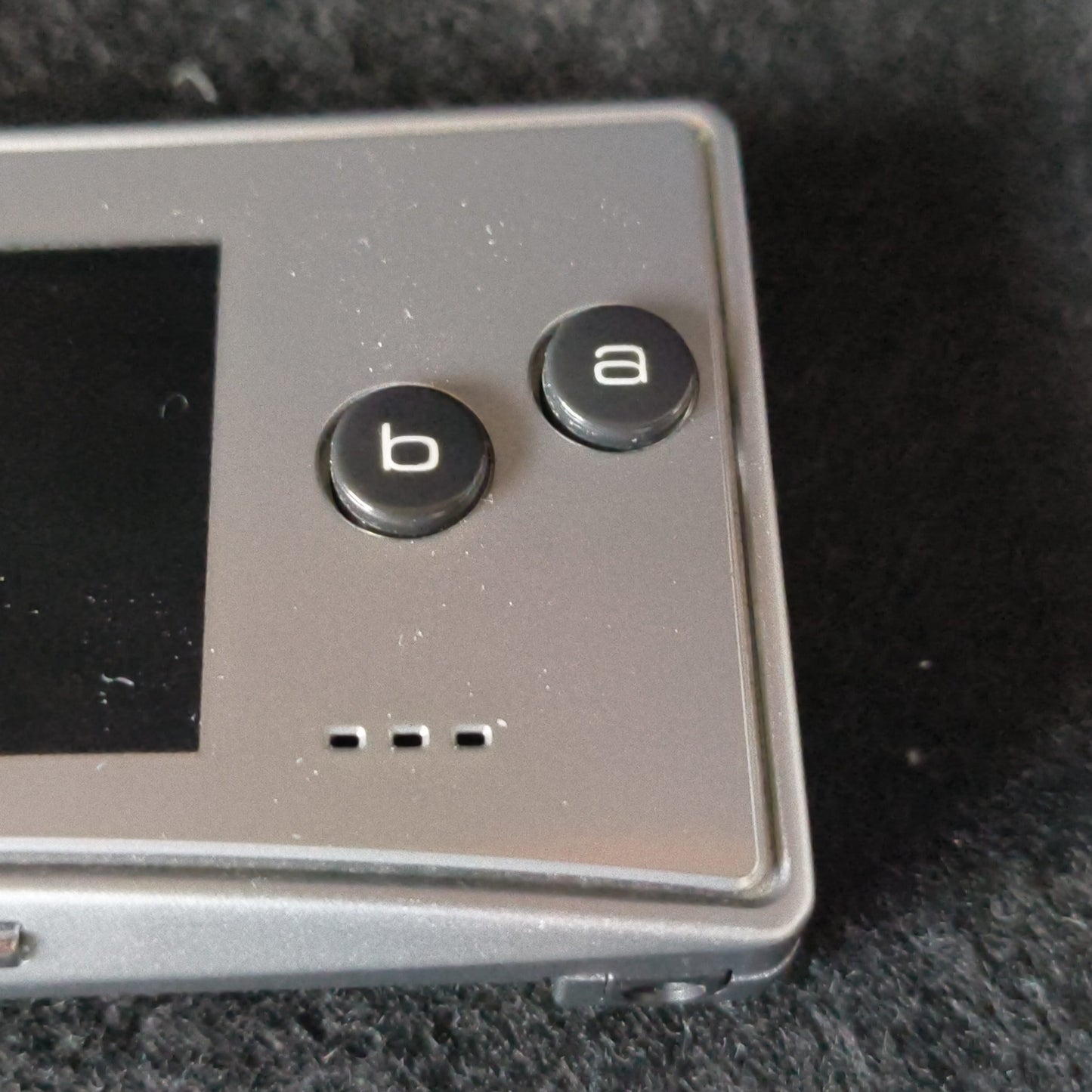 Nintendo Gameboy Micro Silver color Edition console OXY-001,w/Game, Box, Working