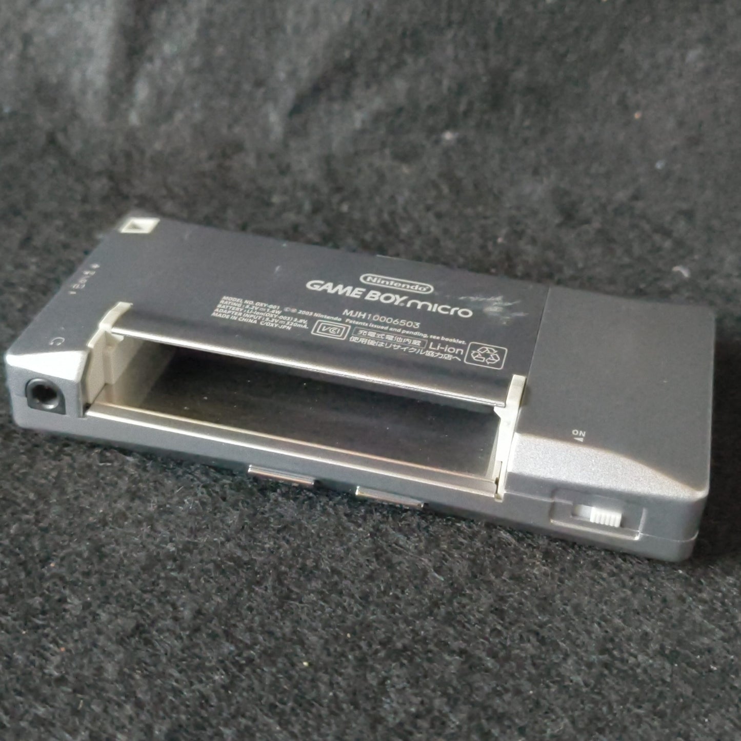 Nintendo Gameboy Micro Silver color Edition console OXY-001,w/Game, Box, Working