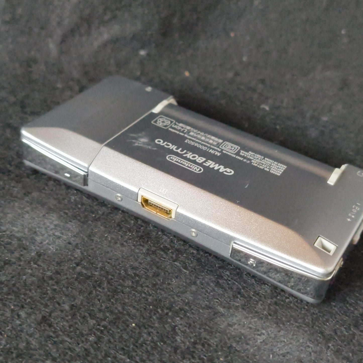 Nintendo Gameboy Micro Silver color Edition console OXY-001,w/Game, Box, Working