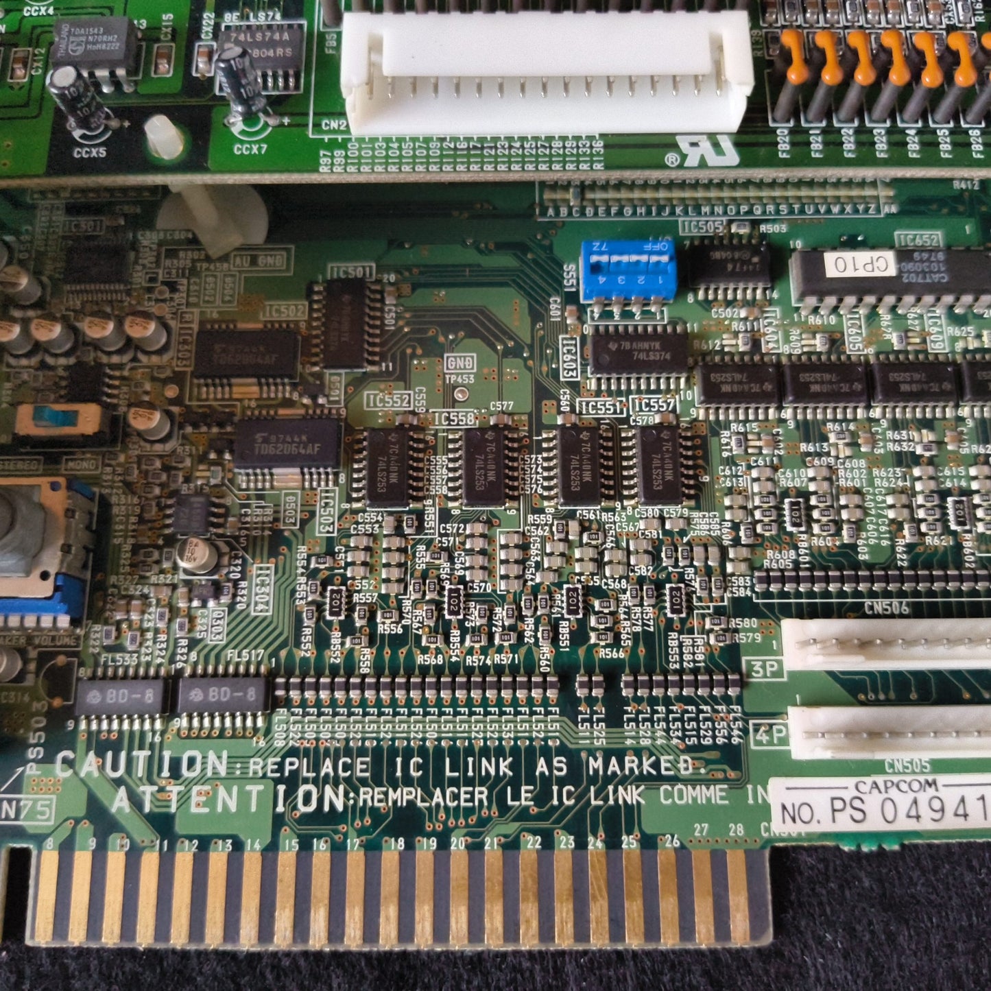 Street Fighter EX 2 Plus CAPCOM Arcade PCB System JAMMA Board, Working, Japan