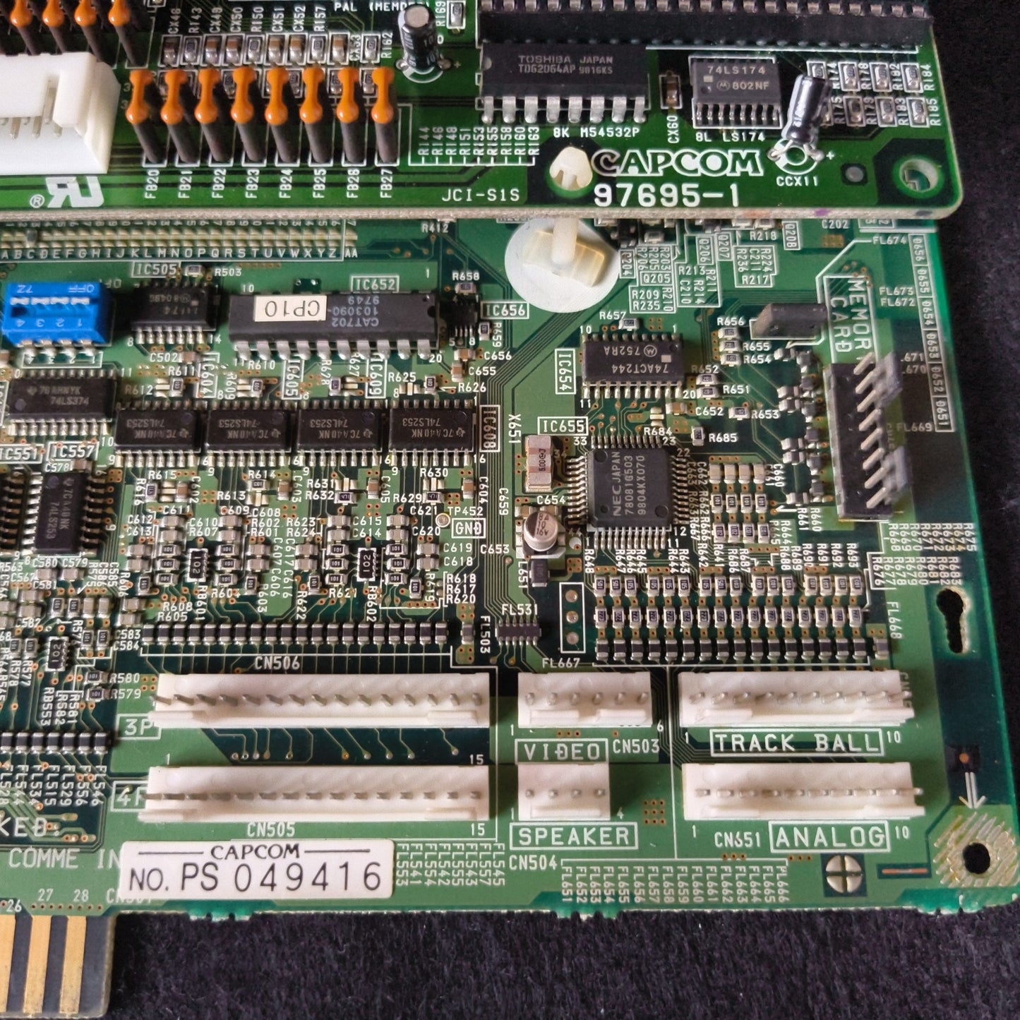 Street Fighter EX 2 Plus CAPCOM Arcade PCB System JAMMA Board, Working, Japan