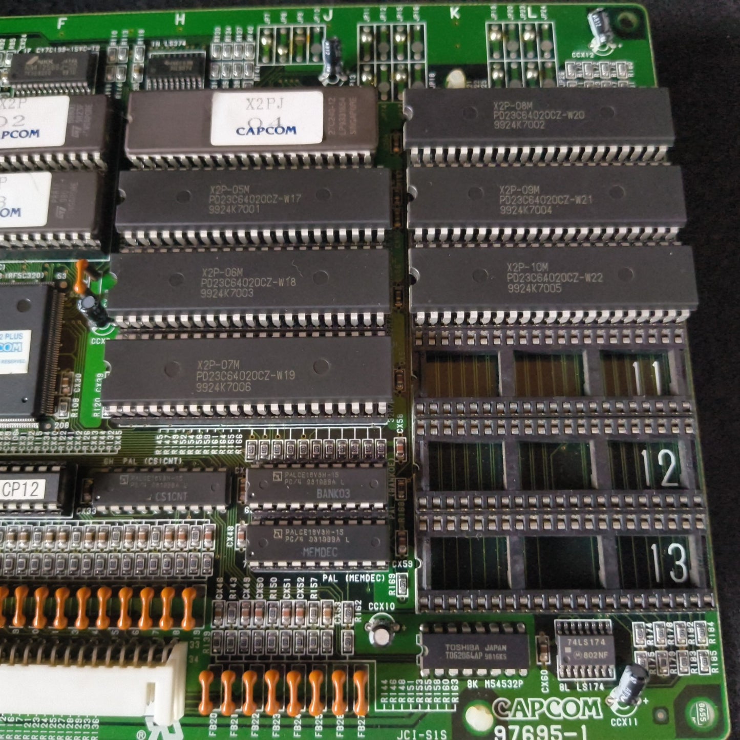 Street Fighter EX 2 Plus CAPCOM Arcade PCB System JAMMA Board, Working, Japan