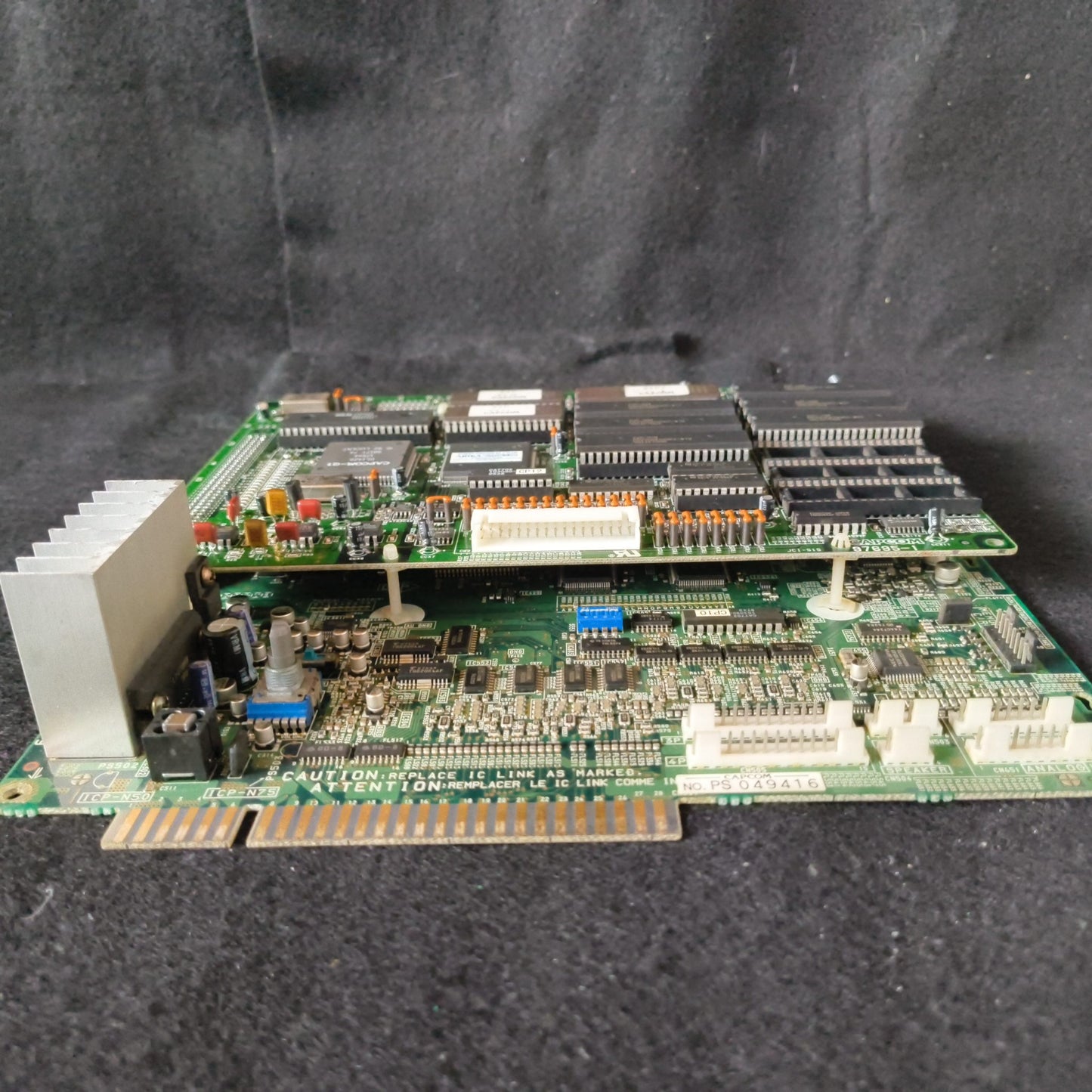 Street Fighter EX 2 Plus CAPCOM Arcade PCB System JAMMA Board, Working, Japan
