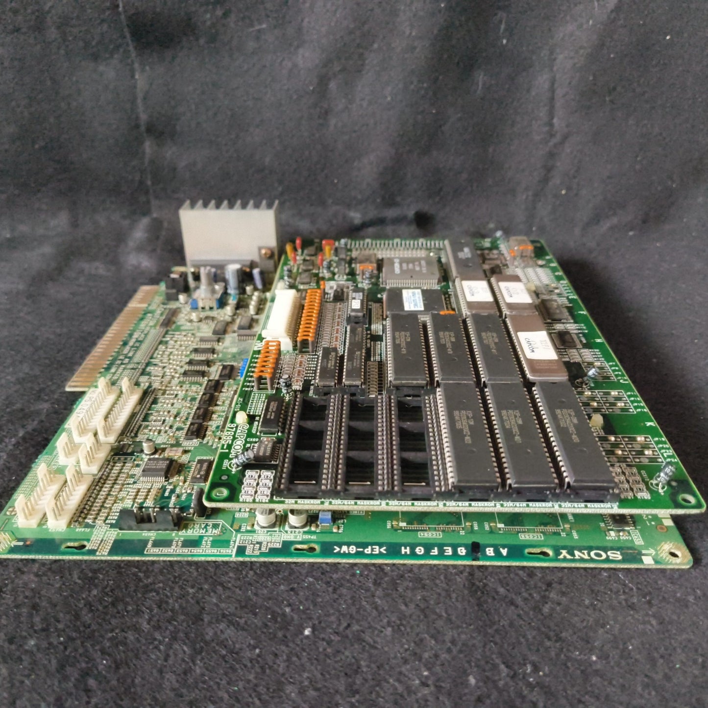 Street Fighter EX 2 Plus CAPCOM Arcade PCB System JAMMA Board, Working, Japan