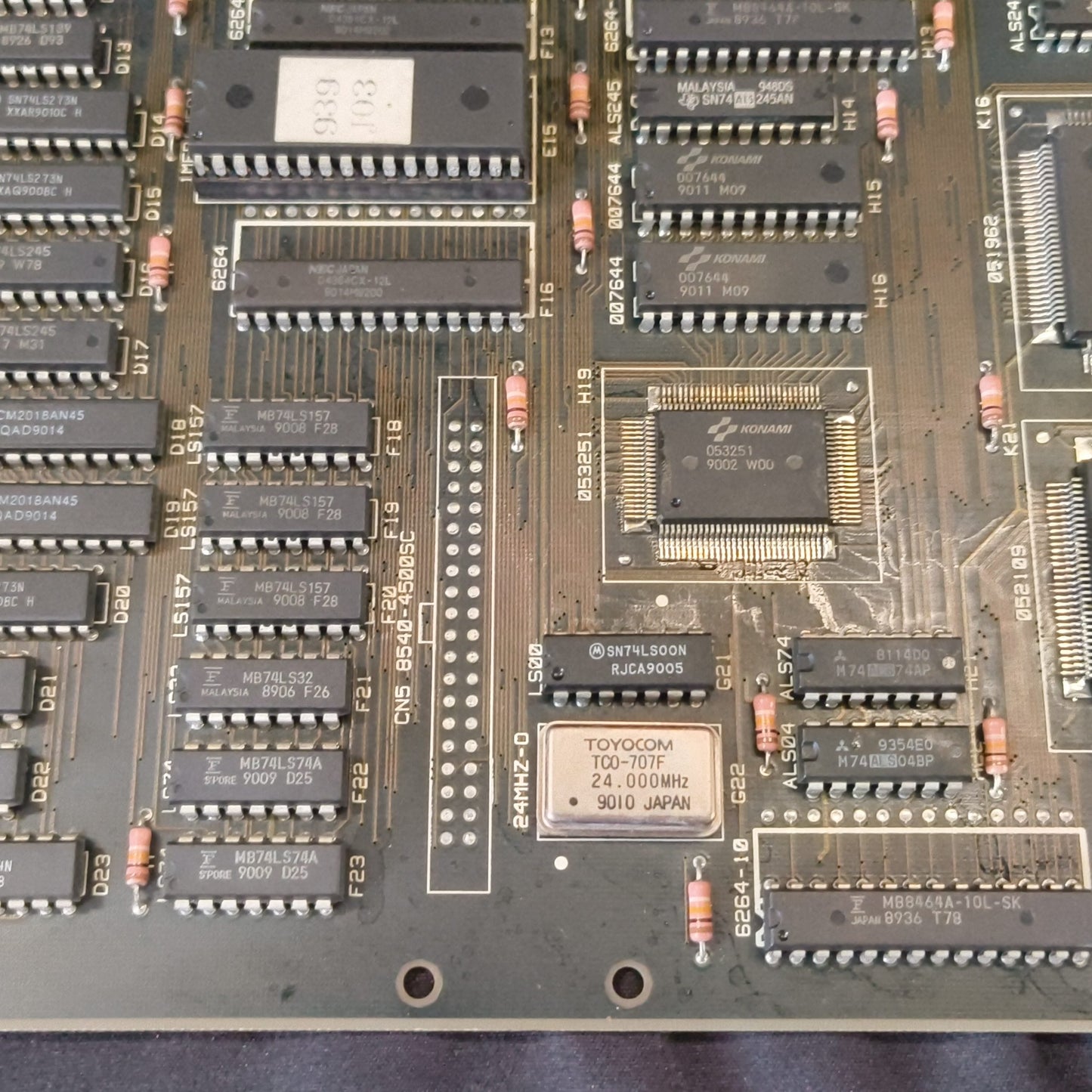 Trigon Lightning Fighters KONAMI Arcade PCB System JAMMA Board, Working, Japan