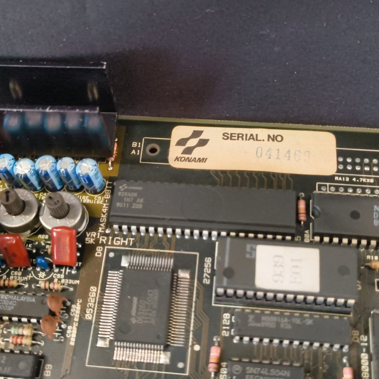 Trigon Lightning Fighters KONAMI Arcade PCB System JAMMA Board, Working, Japan