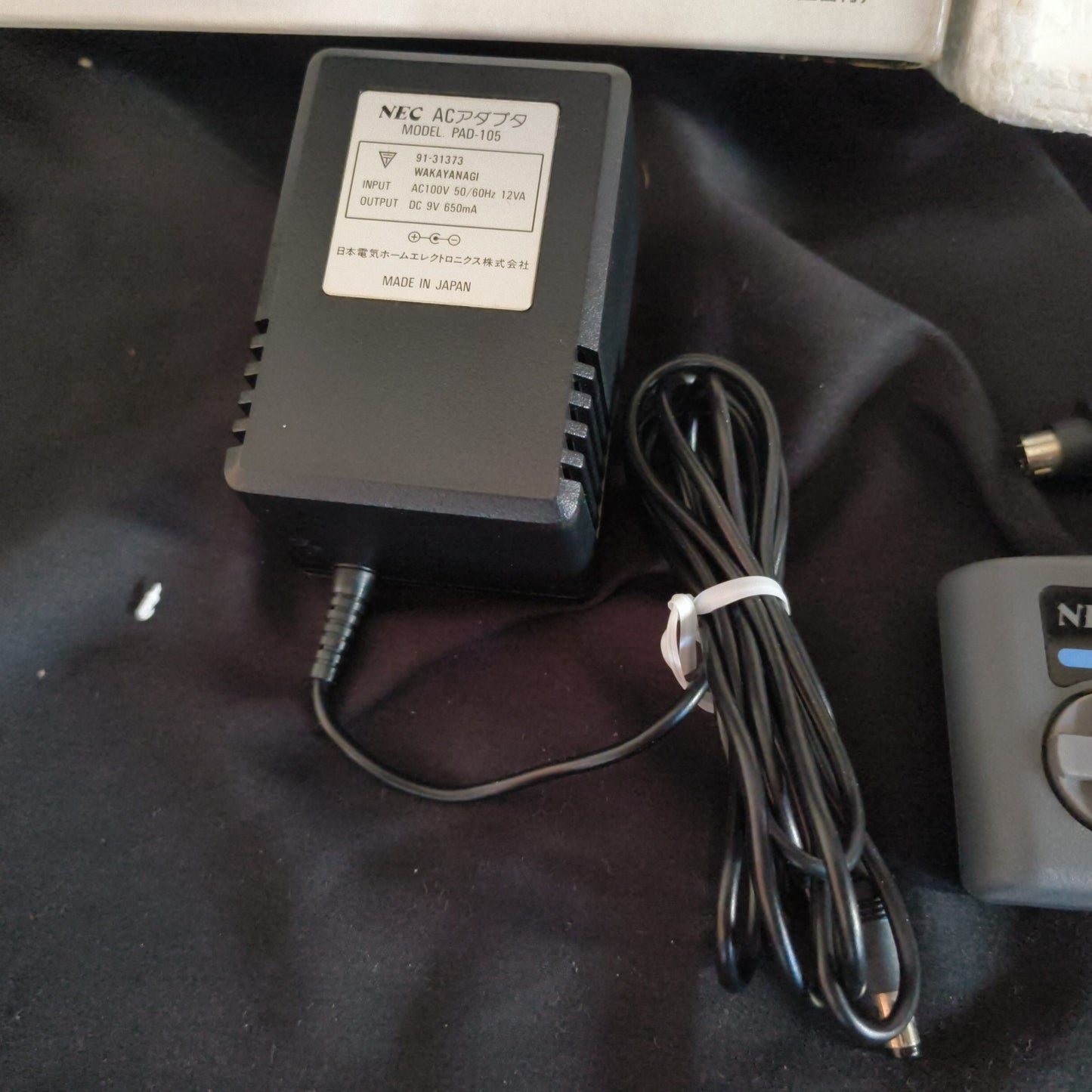 NEC PC Engine Coregrafx Console PI-TG3 TurboGrafx16, w/Pad, PSU, AV cable, Box