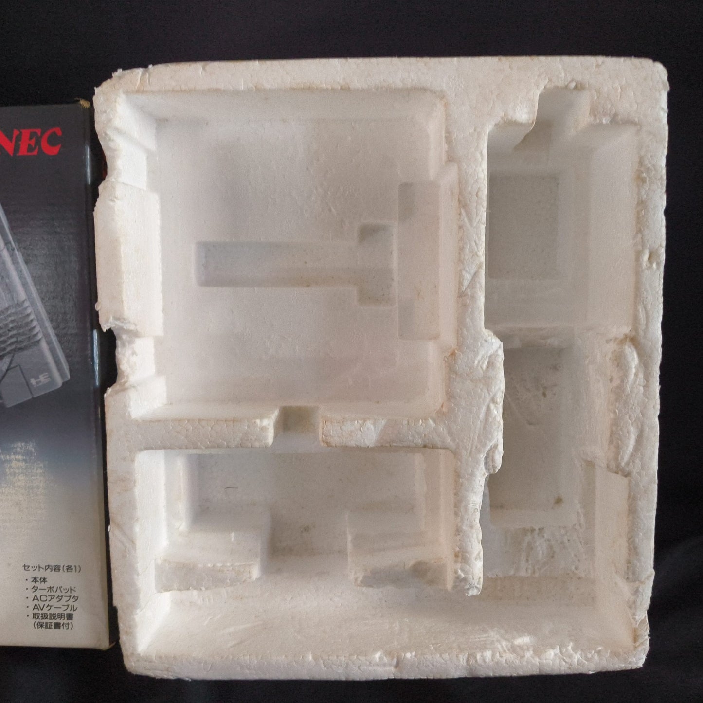 NEC PC Engine Coregrafx Console PI-TG3 TurboGrafx16, w/Pad, PSU, AV cable, Box