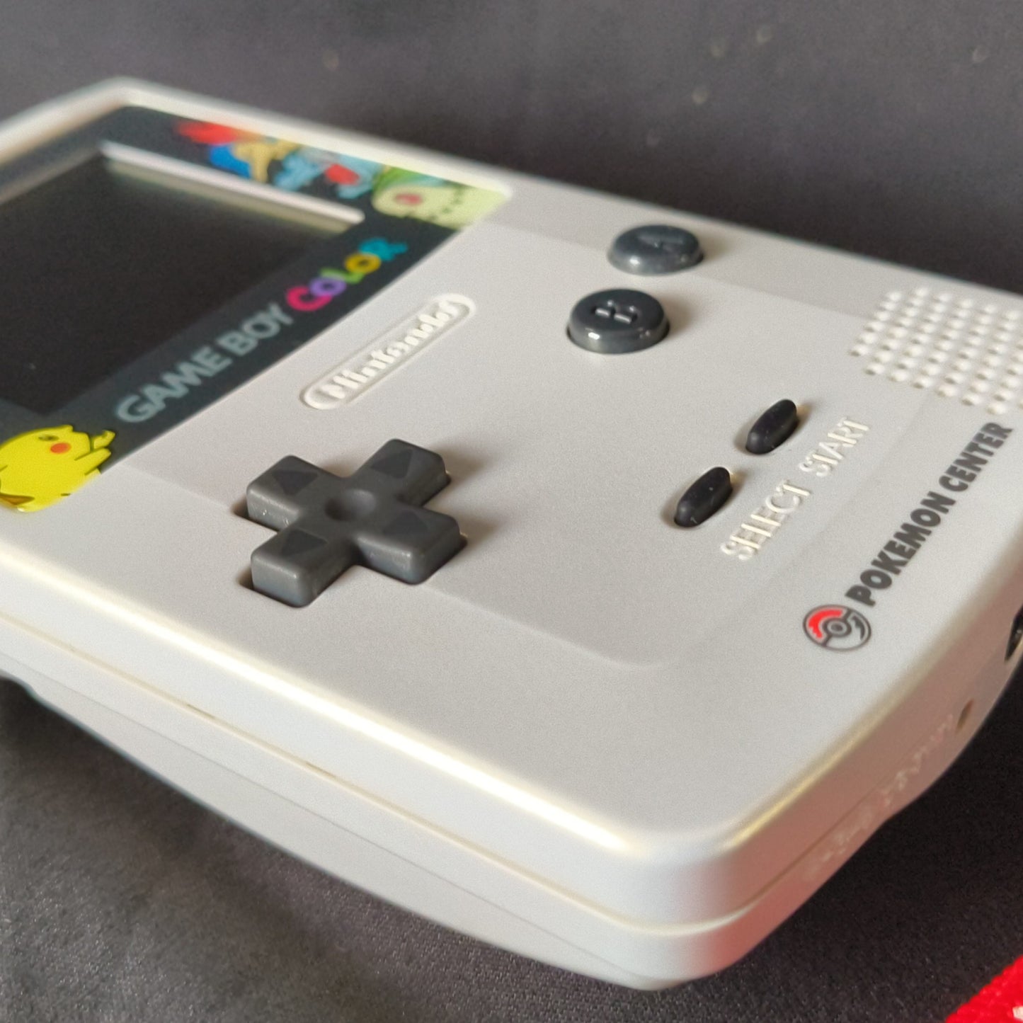 JUNK, Broken, Gameboy Color Pokemon Center Limited Edition silver console set